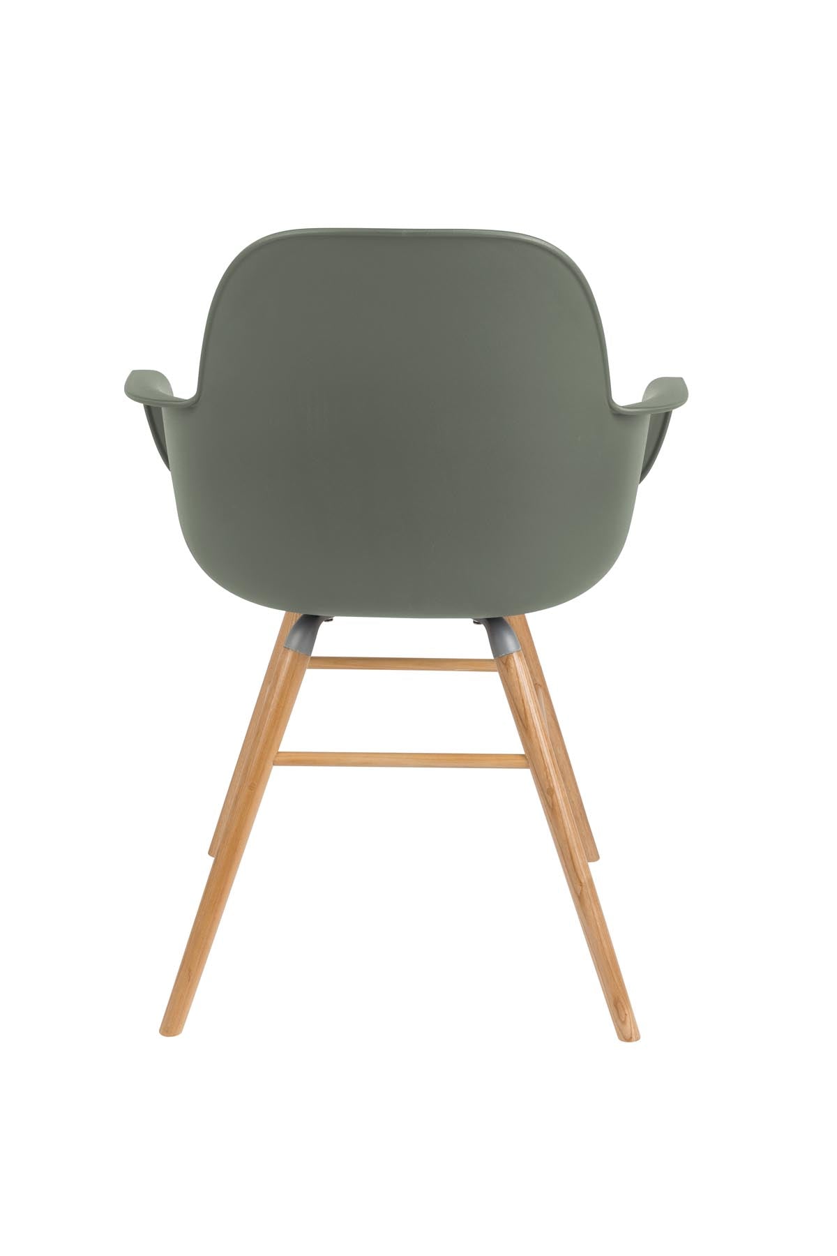 Armlehnstuhl Albert Kuip in Grün präsentiert im Onlineshop von KAQTU Design AG. Stuhl mit Armlehne ist von Zuiver