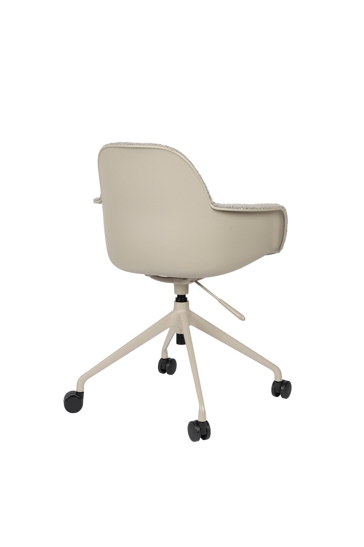 Bürostuhl mit Armlehne Albert Kuip in Taupe präsentiert im Onlineshop von KAQTU Design AG. Bürostuhl mit Armlehne ist von Zuiver