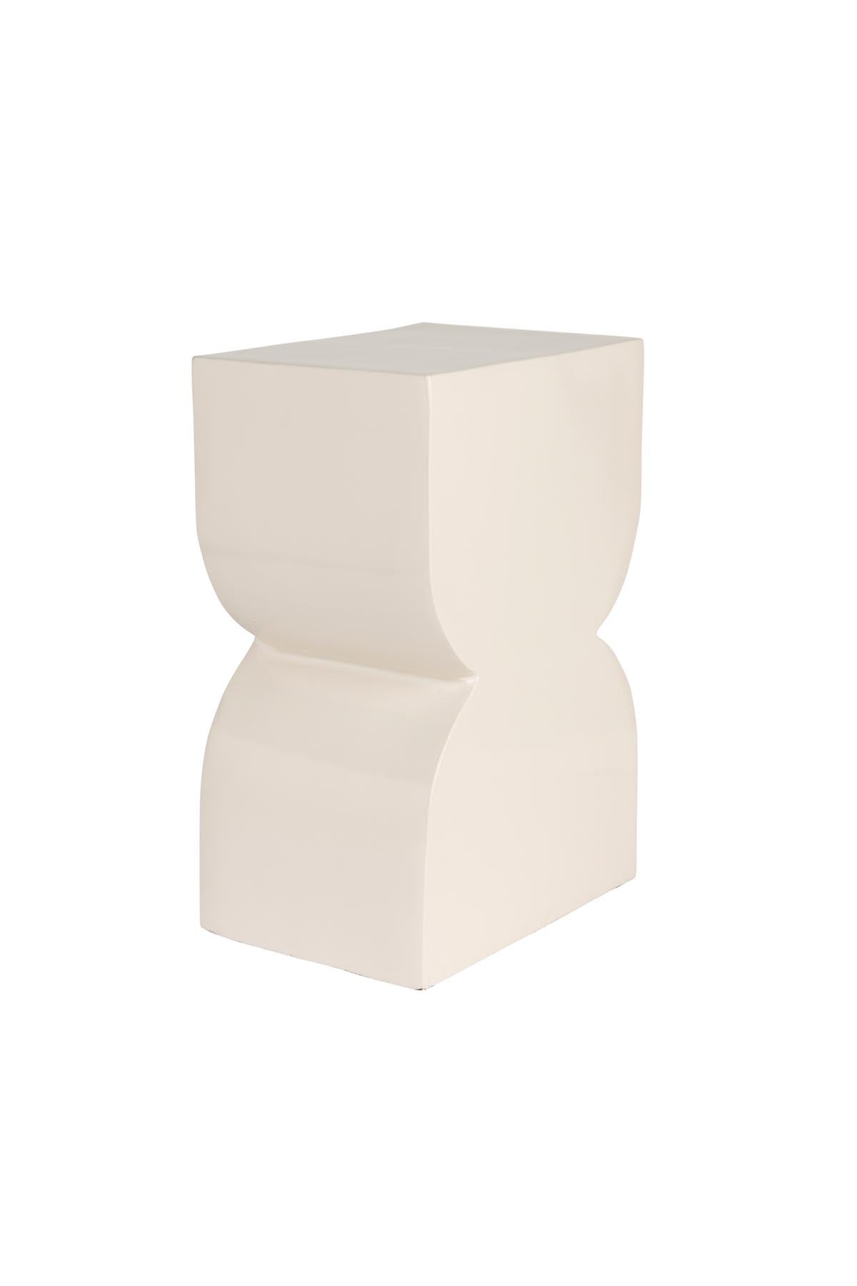 Hocker Cones in Shiny Beige präsentiert im Onlineshop von KAQTU Design AG. Hocker ist von Zuiver