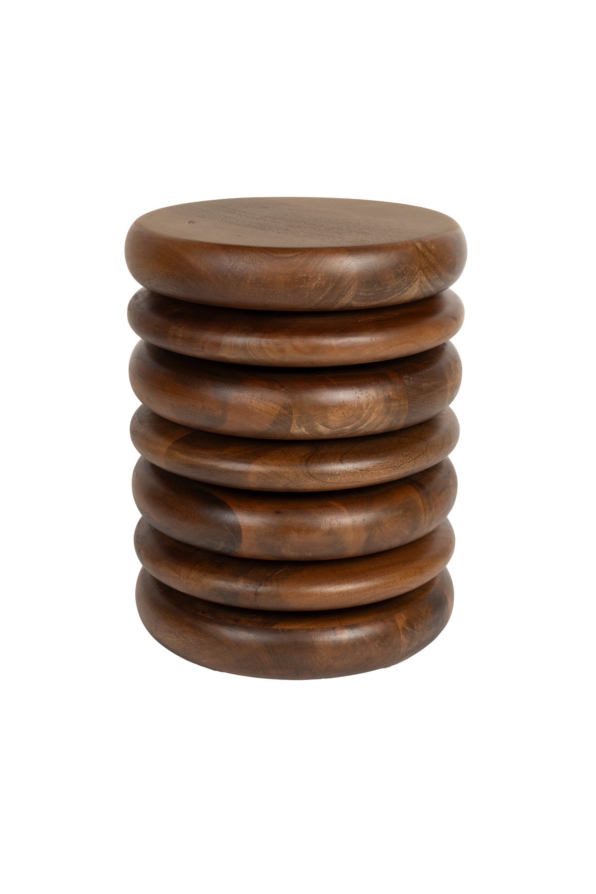 Disc Hocker in Braun präsentiert im Onlineshop von KAQTU Design AG. Hocker ist von Zuiver