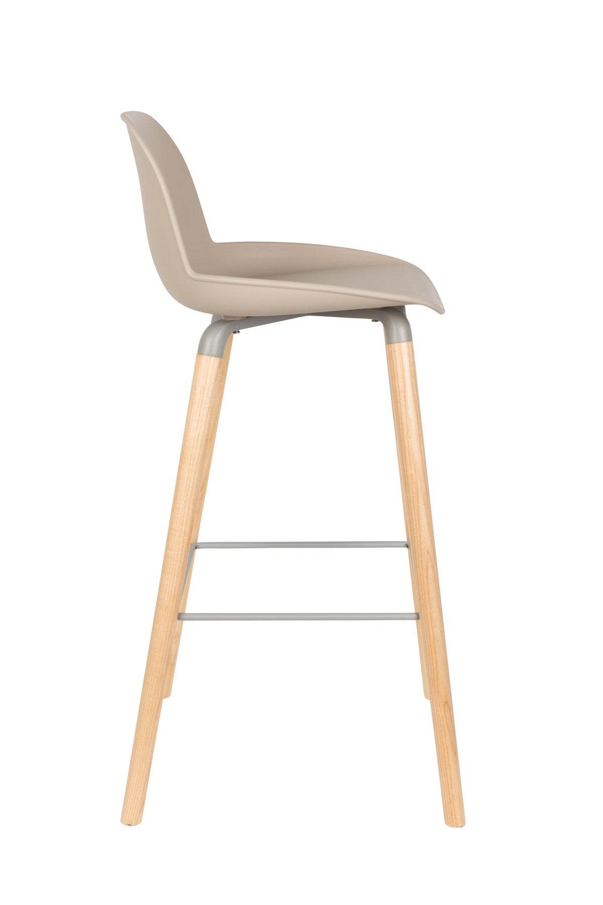 Barstuhl Albert Kuip in Taupe präsentiert im Onlineshop von KAQTU Design AG. Barstuhl ist von Zuiver