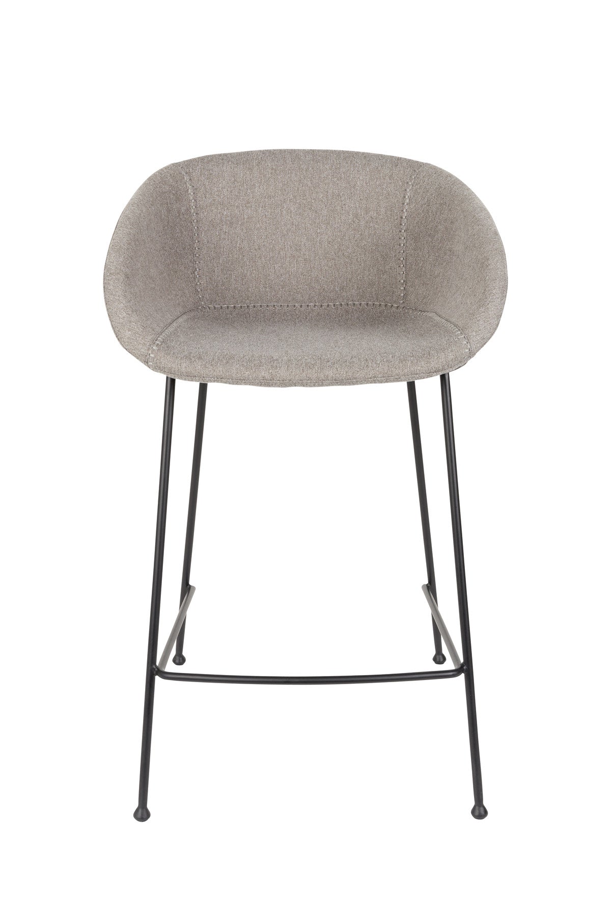 Barstuhl Feston in Grau präsentiert im Onlineshop von KAQTU Design AG. Barstuhl ist von Zuiver