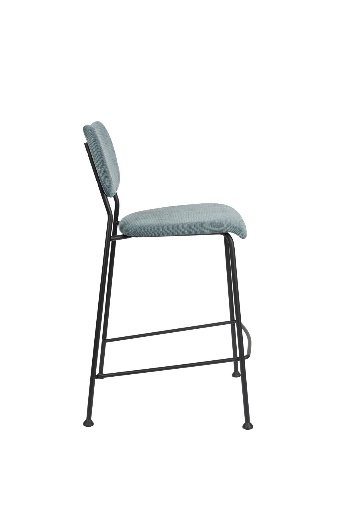 Barstuhl Benson in Blau präsentiert im Onlineshop von KAQTU Design AG. Barstuhl ist von Zuiver