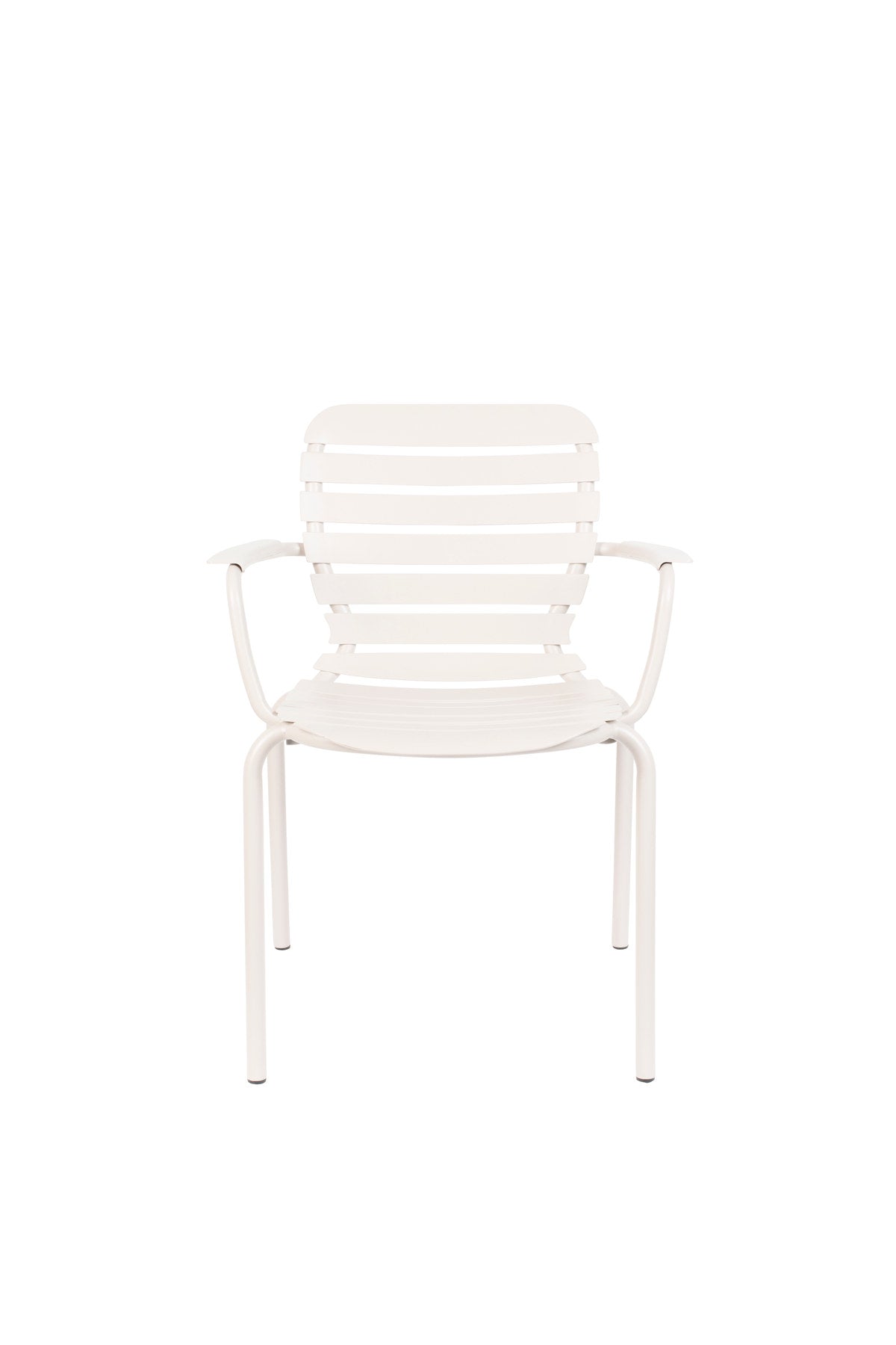 Gartenstuhl mit Armlehne Vondel in Weiss präsentiert im Onlineshop von KAQTU Design AG. Gartenstuhl mit Armlehnen ist von Zuiver