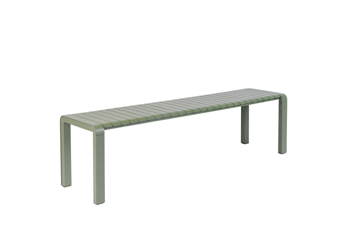Gartenbank Vondel in Grün präsentiert im Onlineshop von KAQTU Design AG. Gartenbank ist von Zuiver