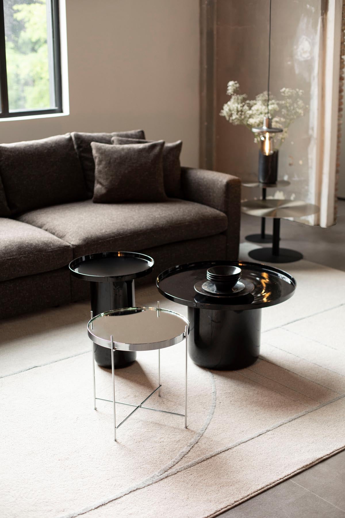 Beistelltisch Cupid in Silber präsentiert im Onlineshop von KAQTU Design AG. Beistelltisch ist von Zuiver
