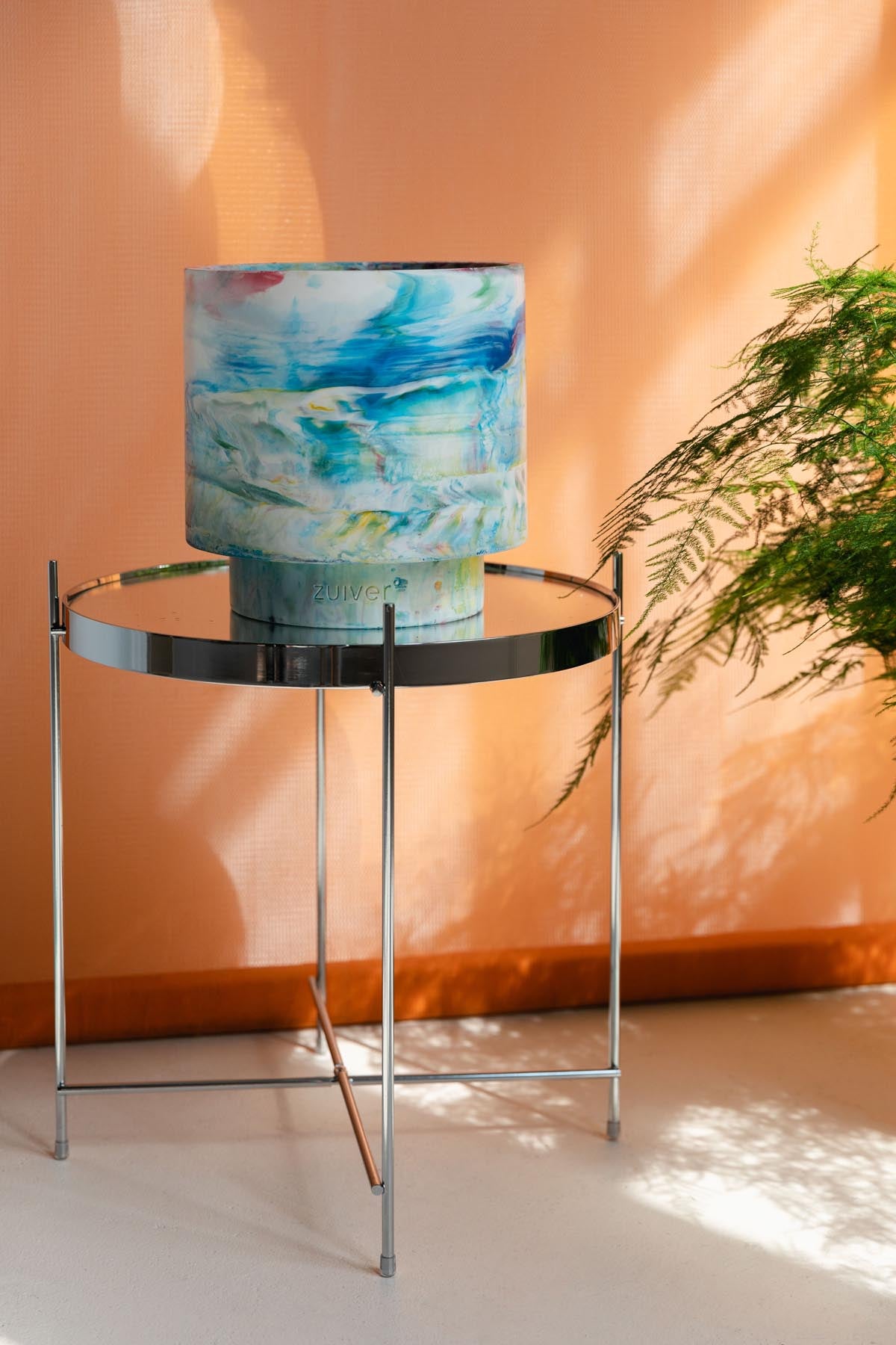 Beistelltisch Cupid in Silber präsentiert im Onlineshop von KAQTU Design AG. Beistelltisch ist von Zuiver