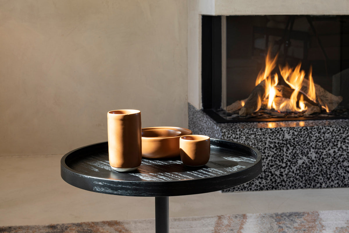 Beistelltisch Jason in Schwarz präsentiert im Onlineshop von KAQTU Design AG. Couchtisch ist von Zuiver