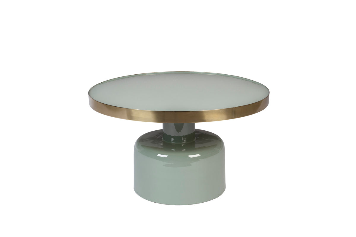 Beistelltisch Glam in Grün präsentiert im Onlineshop von KAQTU Design AG. Couchtisch ist von Zuiver