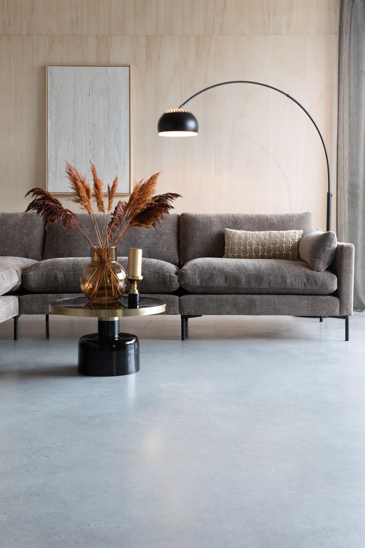 Beistelltisch Glam in Schwarz präsentiert im Onlineshop von KAQTU Design AG. Couchtisch ist von Zuiver