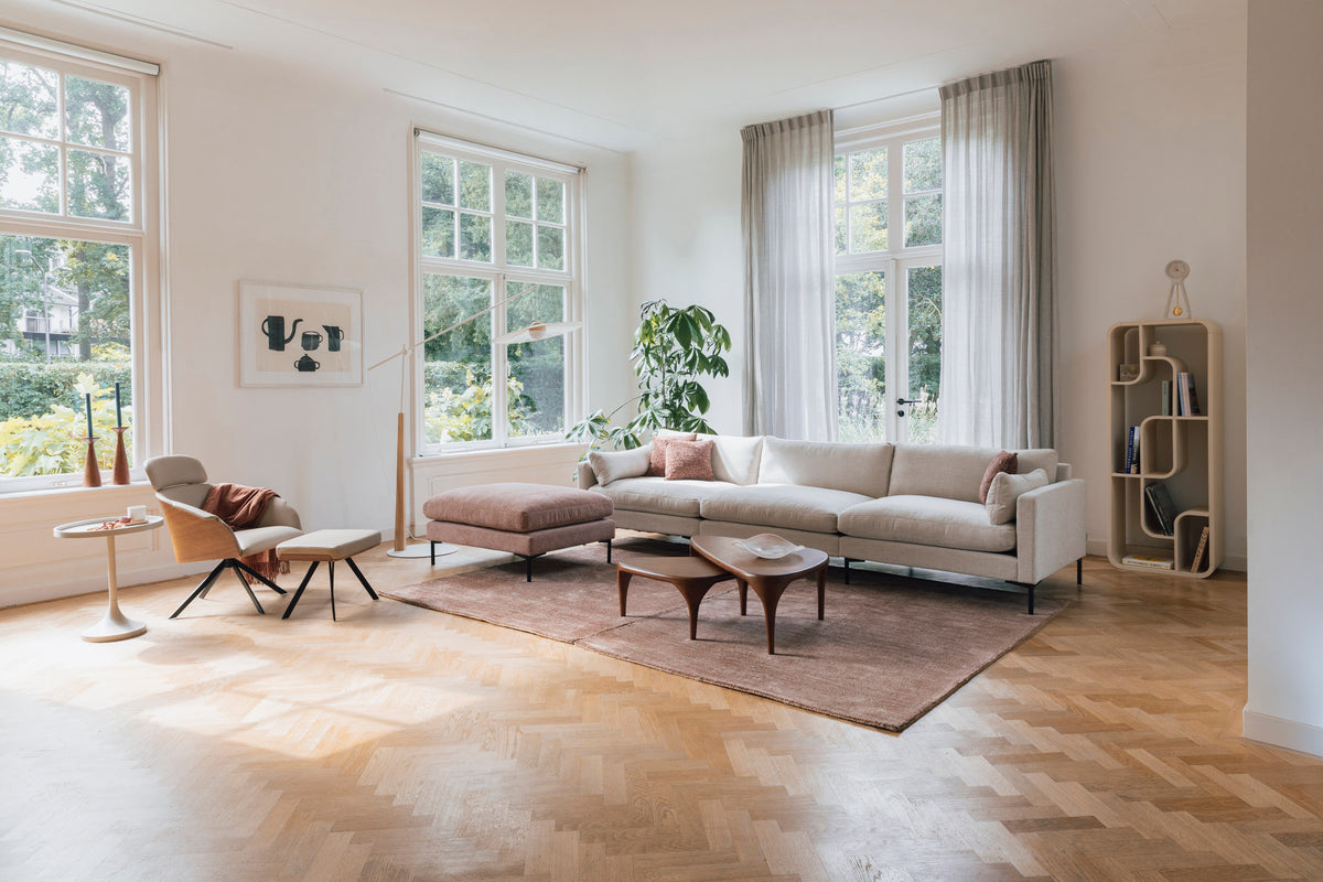 Isla Sofatisch 2er Set in Braun präsentiert im Onlineshop von KAQTU Design AG. Couchtisch ist von Zuiver