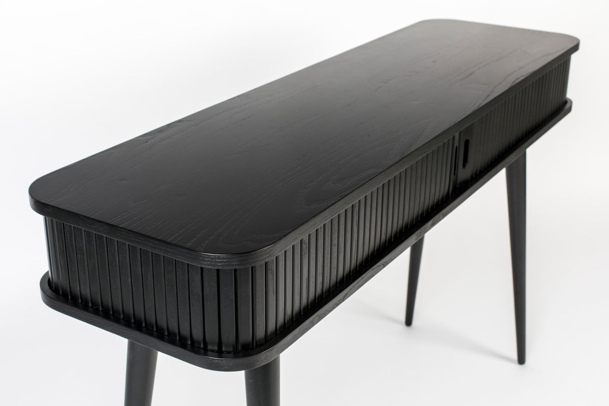 Konsolentisch Barbier in Schwarz präsentiert im Onlineshop von KAQTU Design AG. Konsolentisch ist von Zuiver