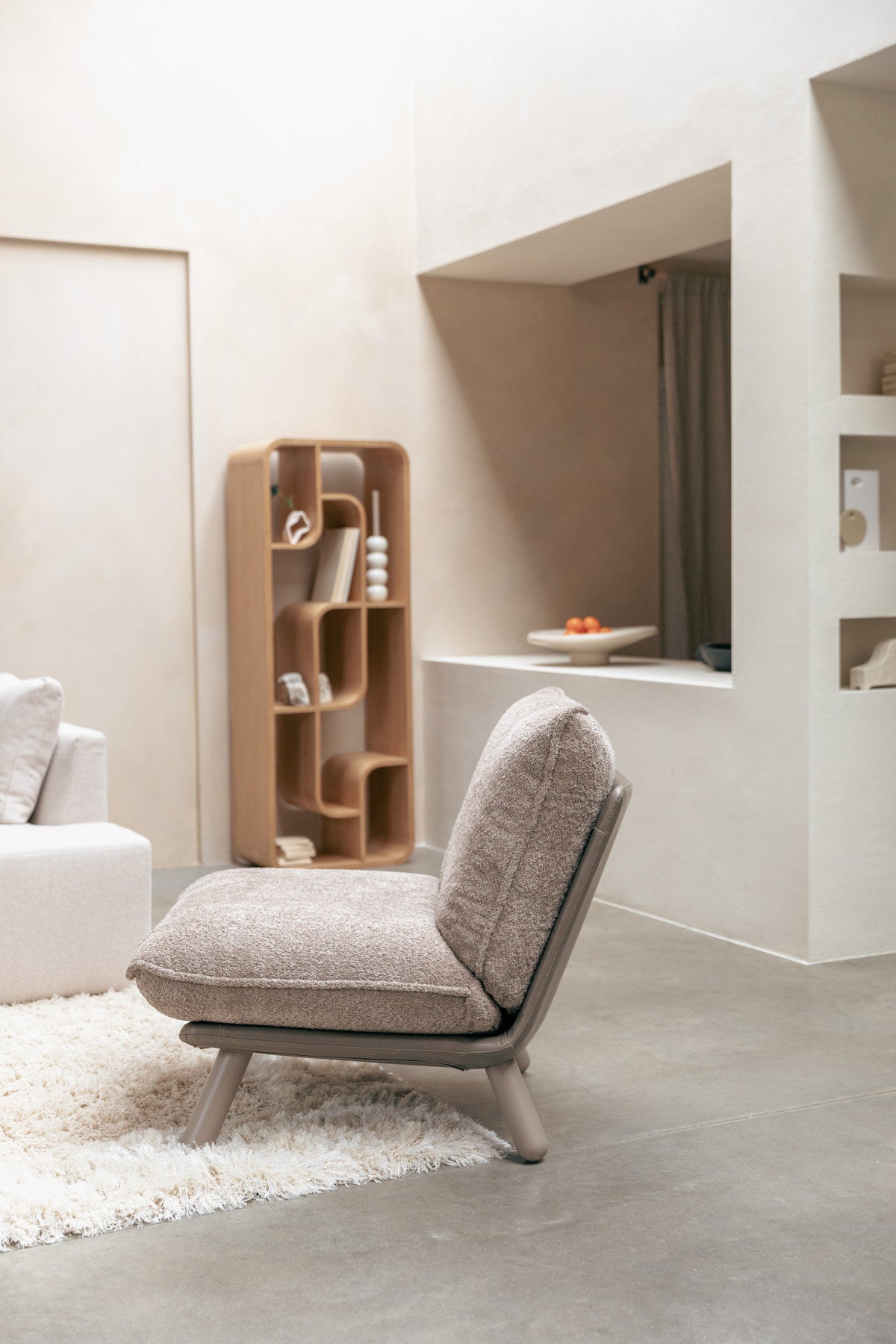 Lazy Sack Loungesessel Soft in Grau präsentiert im Onlineshop von KAQTU Design AG. Sessel ist von Zuiver