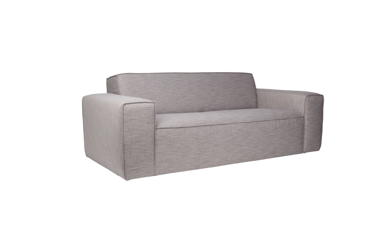 Sofa BOR 2.5 Sitzer in Grau präsentiert im Onlineshop von KAQTU Design AG. 2er Sofa ist von Zuiver