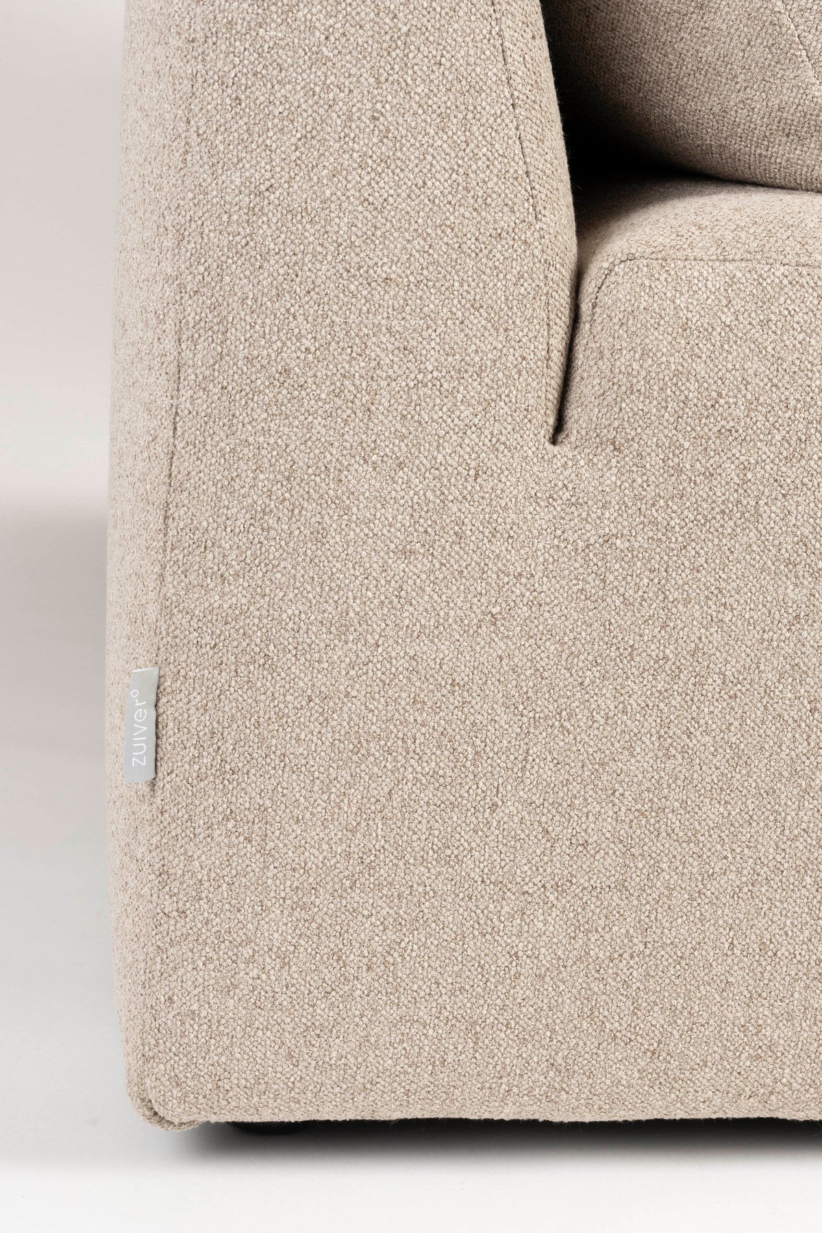 Prosper Sofa Left in Cappucino präsentiert im Onlineshop von KAQTU Design AG. L-Sofa links ist von Zuiver