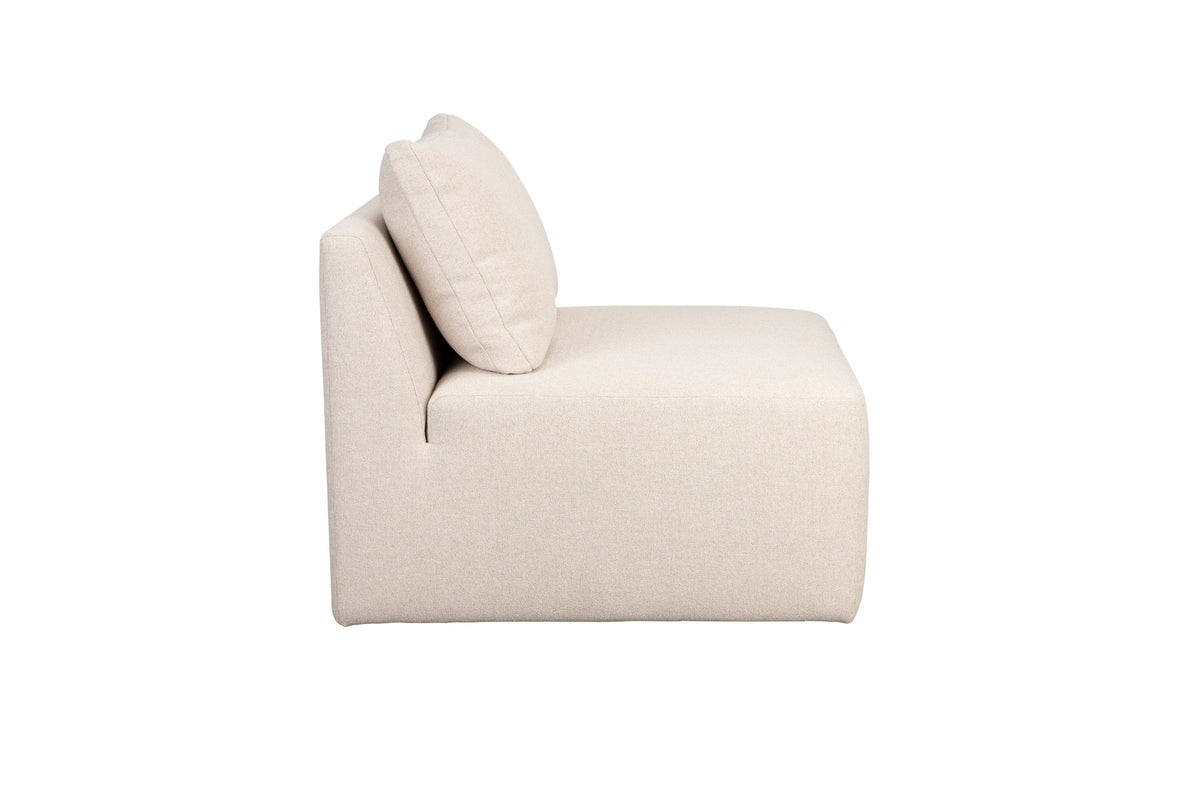 Prosper Sofaelement 1-Sitzer in Creme präsentiert im Onlineshop von KAQTU Design AG. 3er Sofa ist von Zuiver