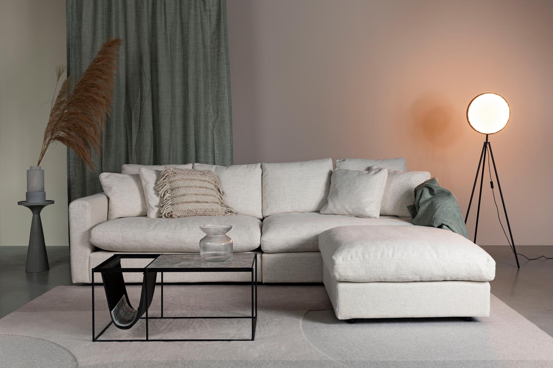 Hocker Sense in Cream präsentiert im Onlineshop von KAQTU Design AG. Hocker ist von Zuiver