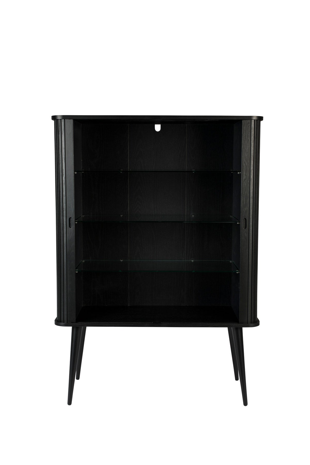 Sideboard Barbier in Schwarz präsentiert im Onlineshop von KAQTU Design AG. High-Sideboard ist von Zuiver