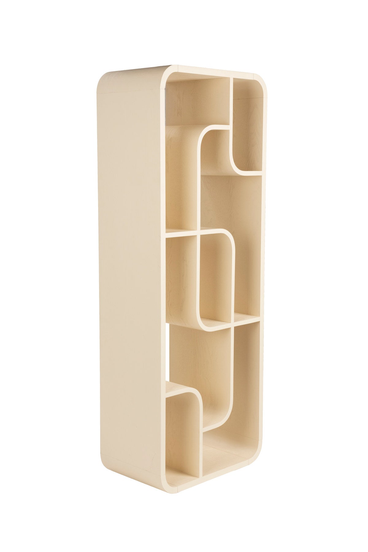 Seven Regal in Brown präsentiert im Onlineshop von KAQTU Design AG. Standregal ist von Zuiver