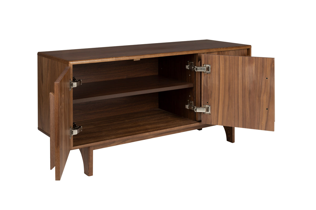 Sideboard Groove 3 Doors in Braun präsentiert im Onlineshop von KAQTU Design AG. Sideboard ist von Zuiver