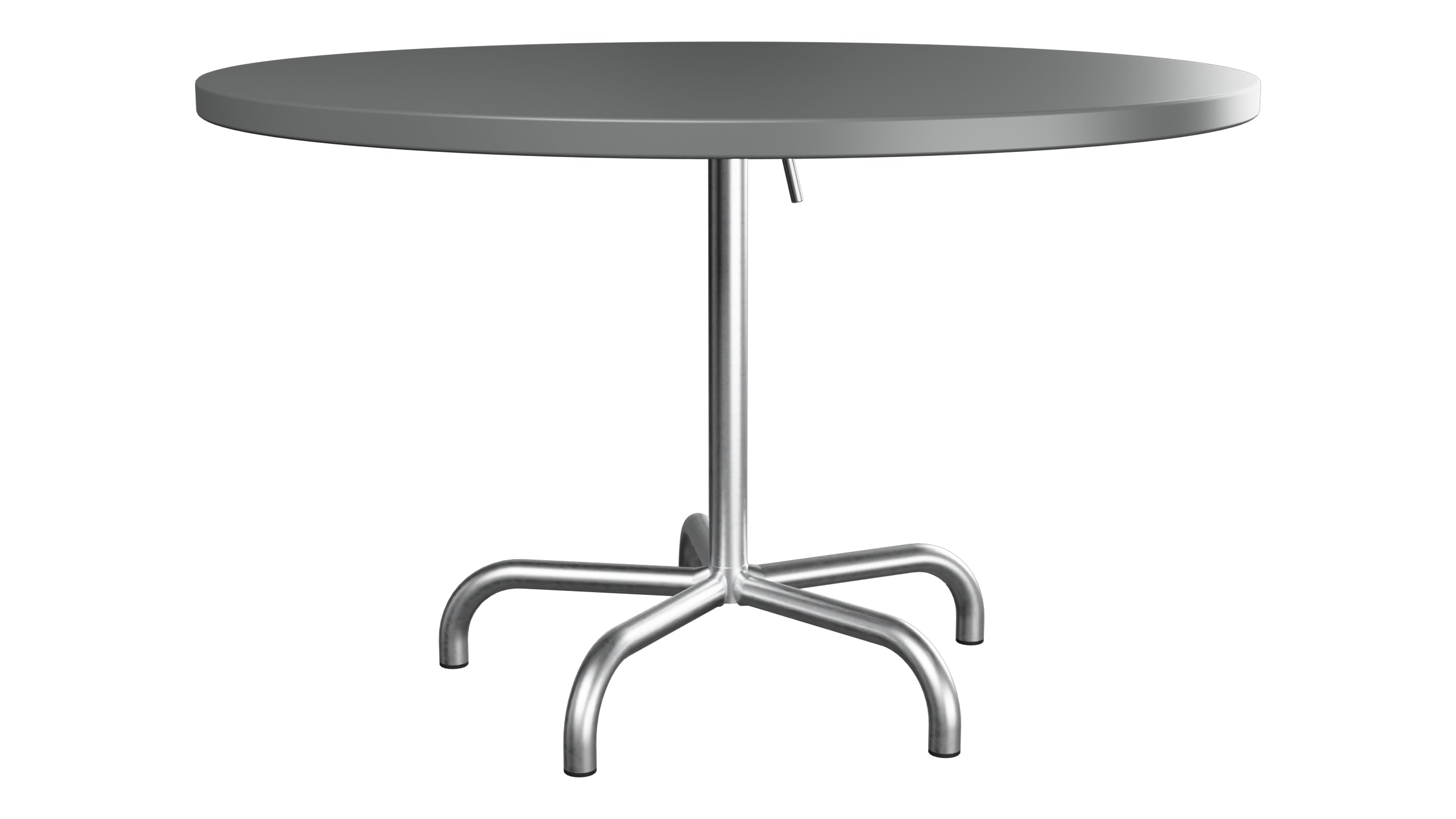 Säntis Metall-Gartentisch ø117 klappbar in Graphit präsentiert im Onlineshop von KAQTU Design AG. Gartentisch ist von Schaffner