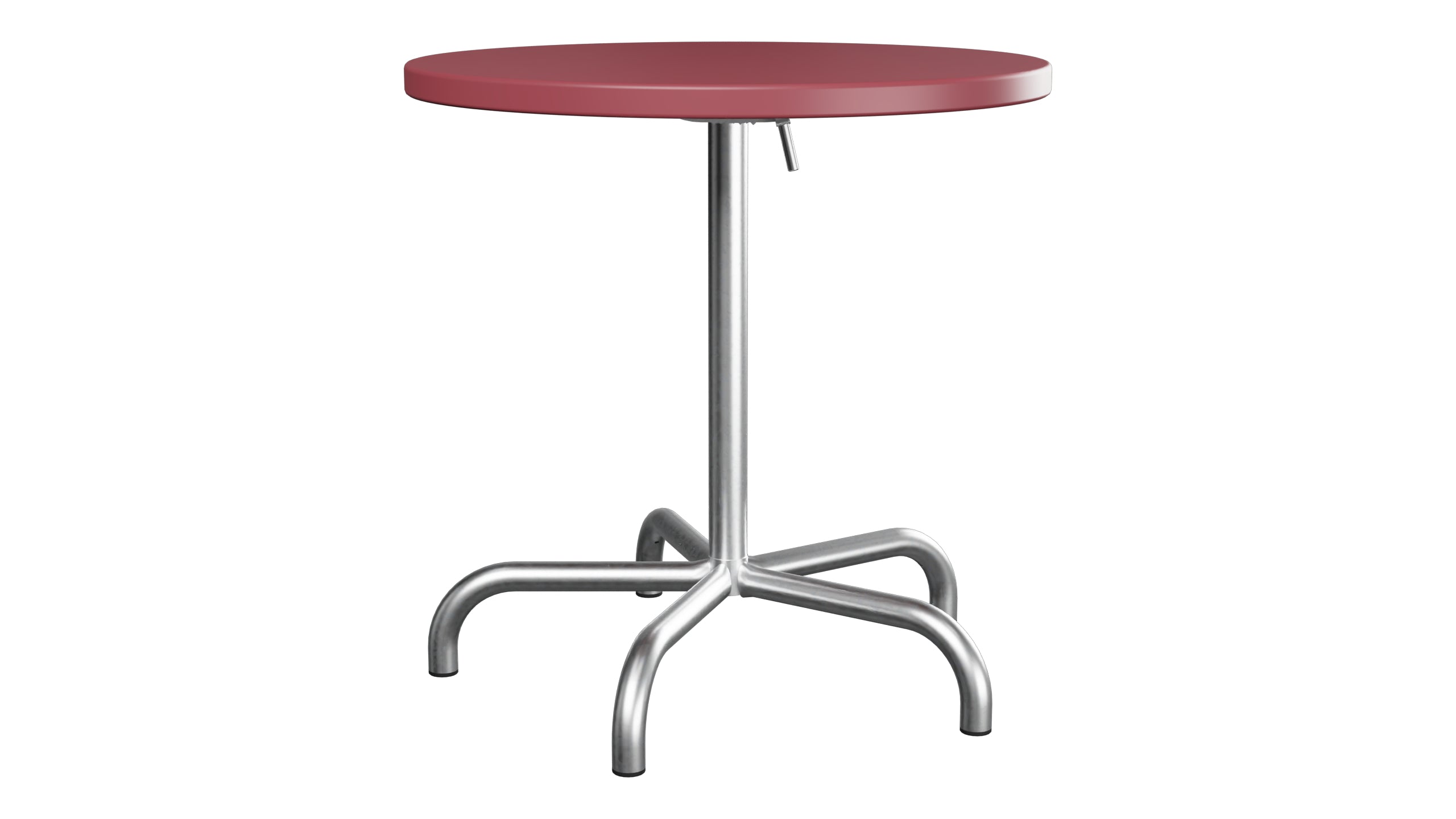 Säntis Metall-Gartentisch ø72 klappbar in Bordeaux präsentiert im Onlineshop von KAQTU Design AG. Gartentisch ist von Schaffner