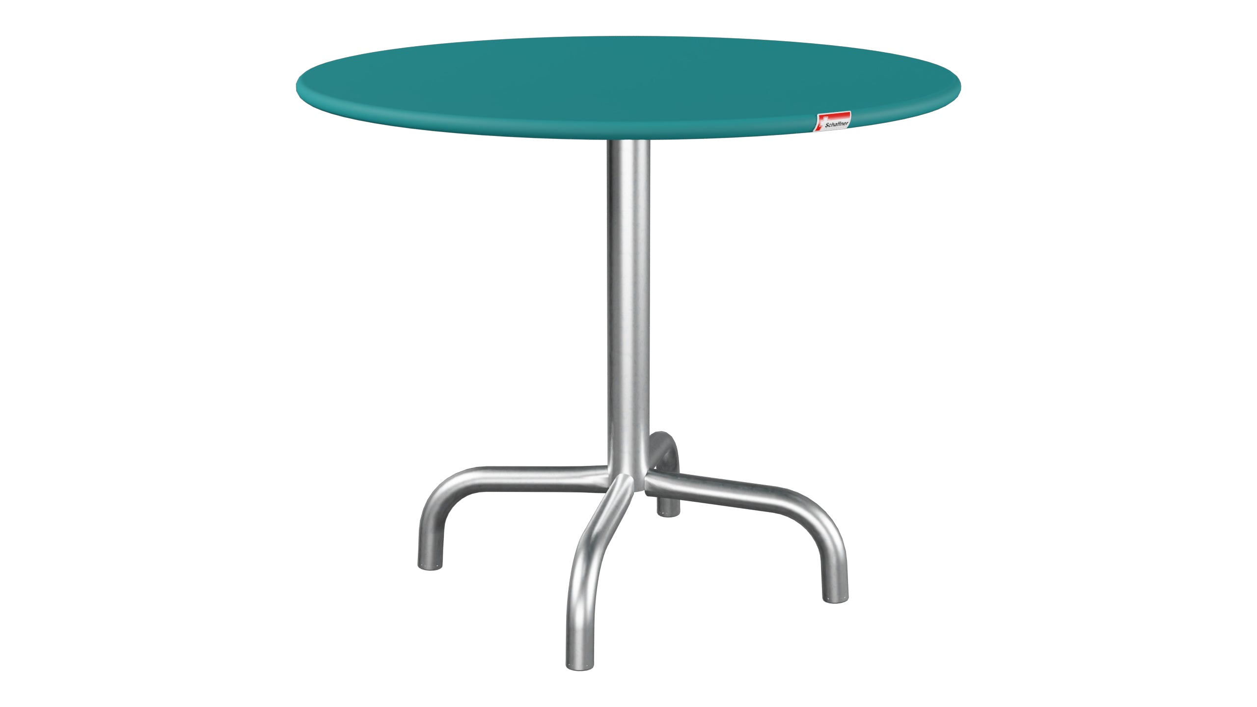 Rigi Metall-Beistelltisch Outdoor ø60 / 50 in Kaliblau präsentiert im Onlineshop von KAQTU Design AG. Beistelltisch Outdoor ist von Schaffner