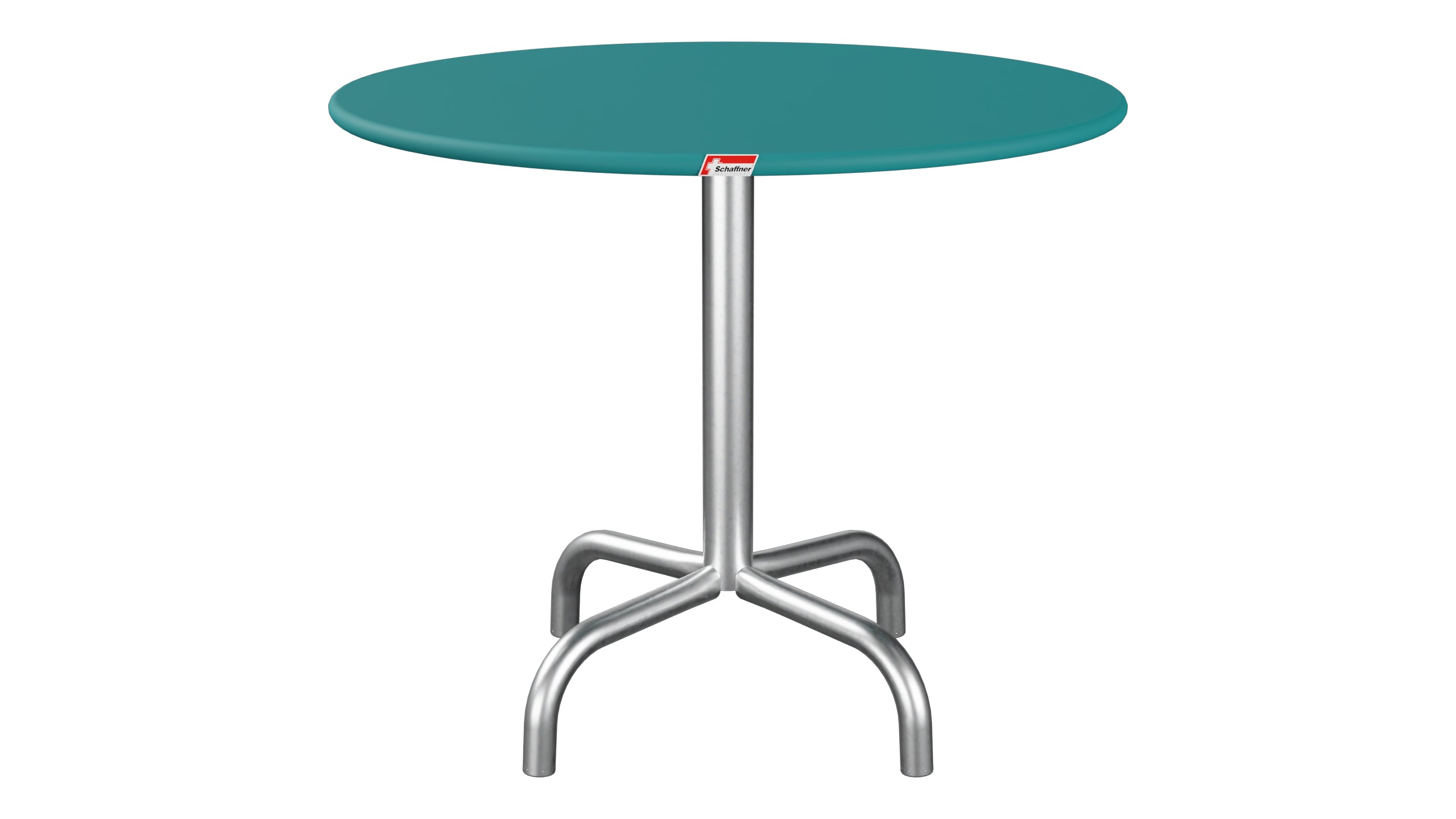 Rigi Metall-Beistelltisch Outdoor ø60 / 50 in Kaliblau präsentiert im Onlineshop von KAQTU Design AG. Beistelltisch Outdoor ist von Schaffner