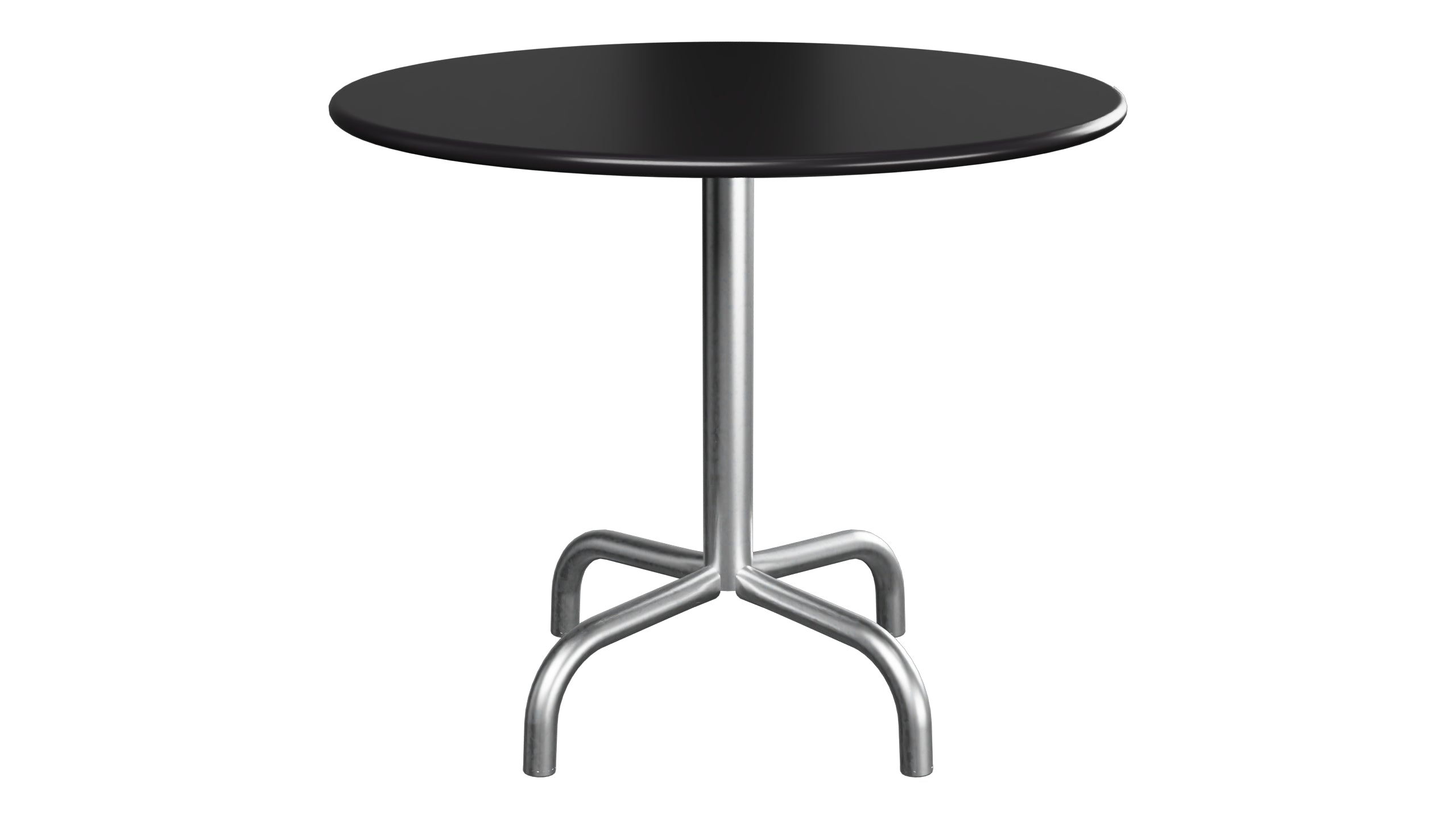 Rigi Metall-Beistelltisch Outdoor ø60 / 50 in Schwarz präsentiert im Onlineshop von KAQTU Design AG. Beistelltisch Outdoor ist von Schaffner