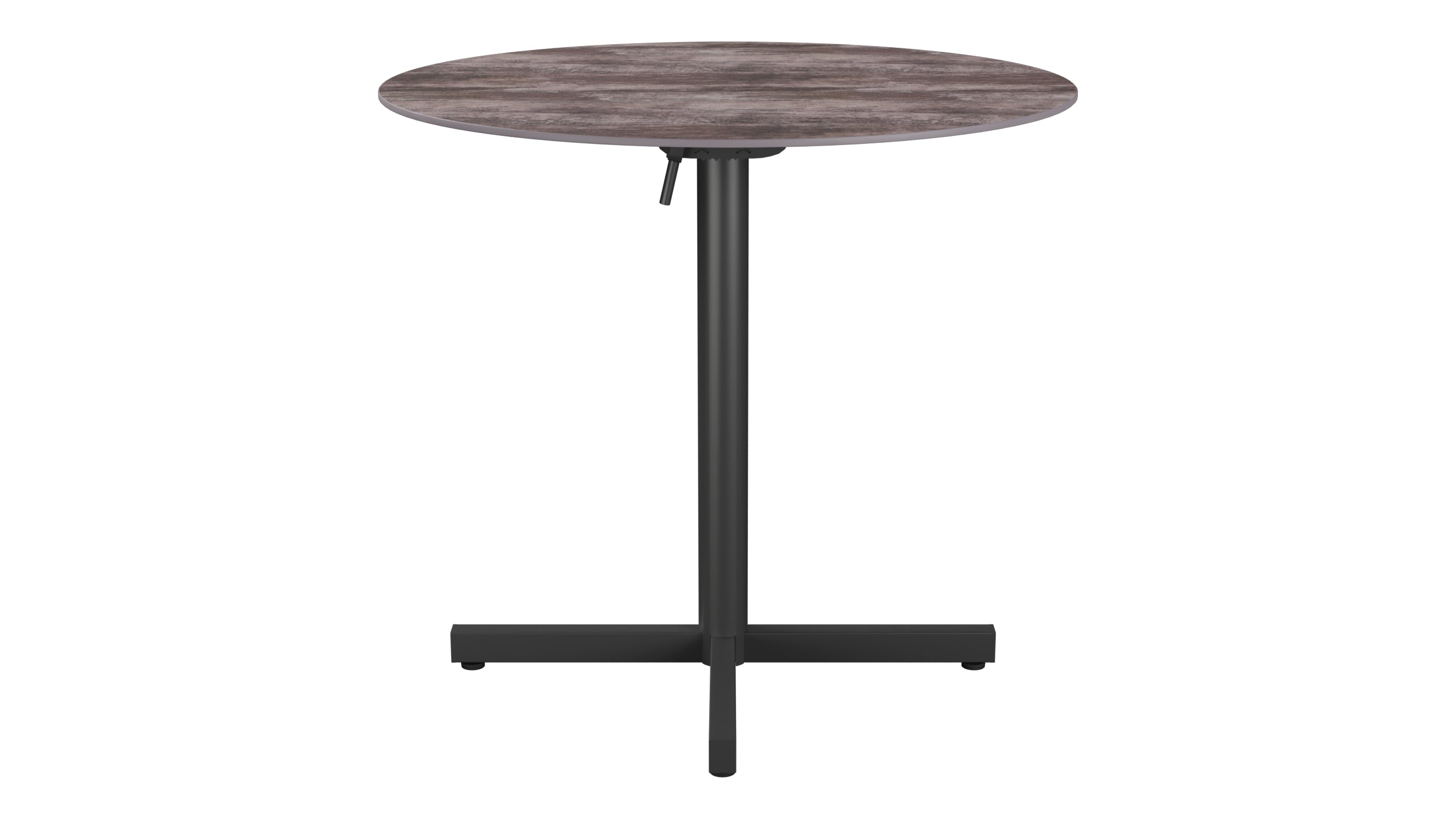 Luzern Glasfaser-Gartentisch Decor ø80 klappbar in Stromboli dunkel präsentiert im Onlineshop von KAQTU Design AG. Gartentisch ist von Schaffner