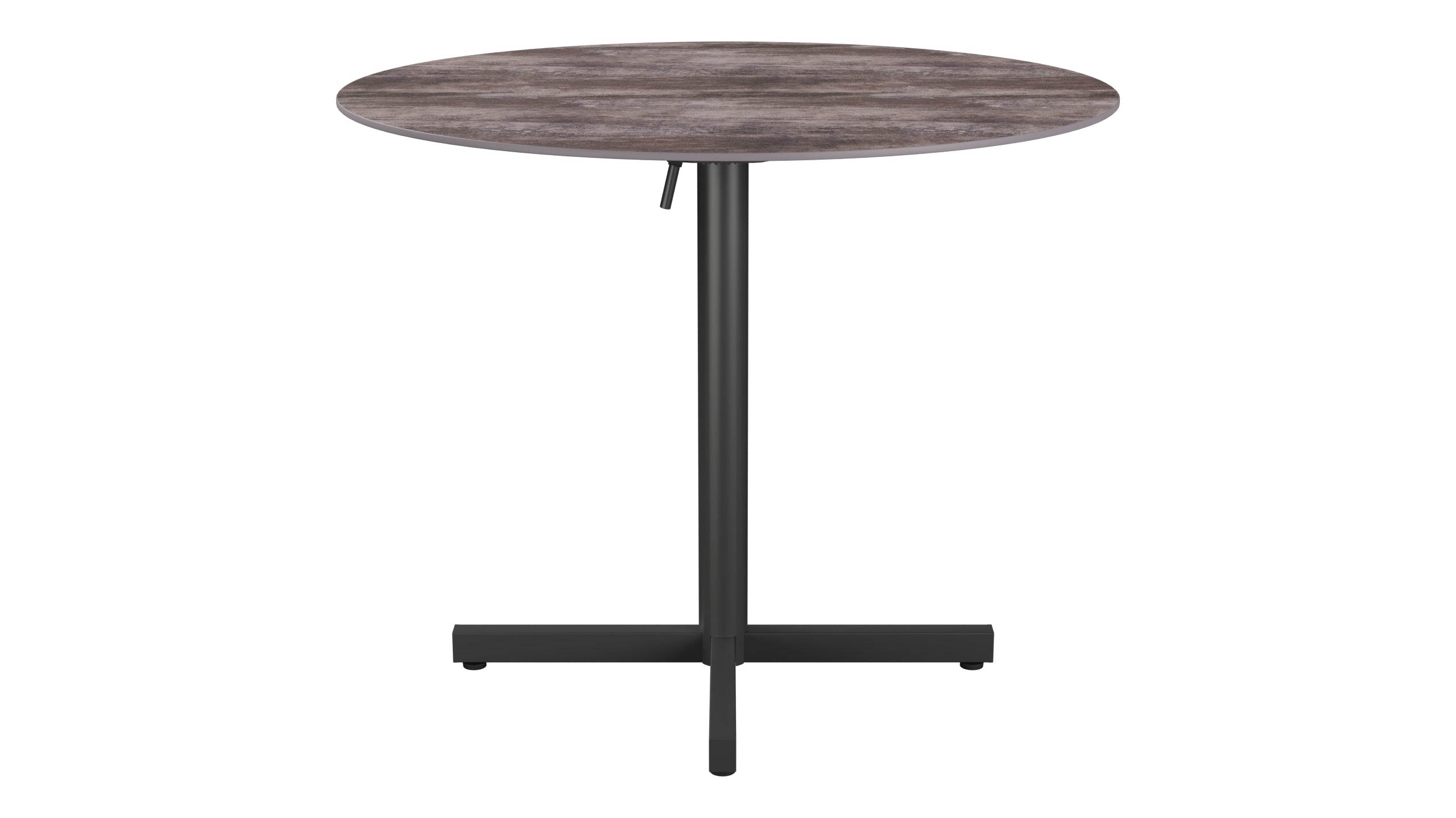 Luzern Glasfaser-Gartentisch Decor ø90 klappbar in Stromboli dunkel präsentiert im Onlineshop von KAQTU Design AG. Gartentisch ist von Schaffner