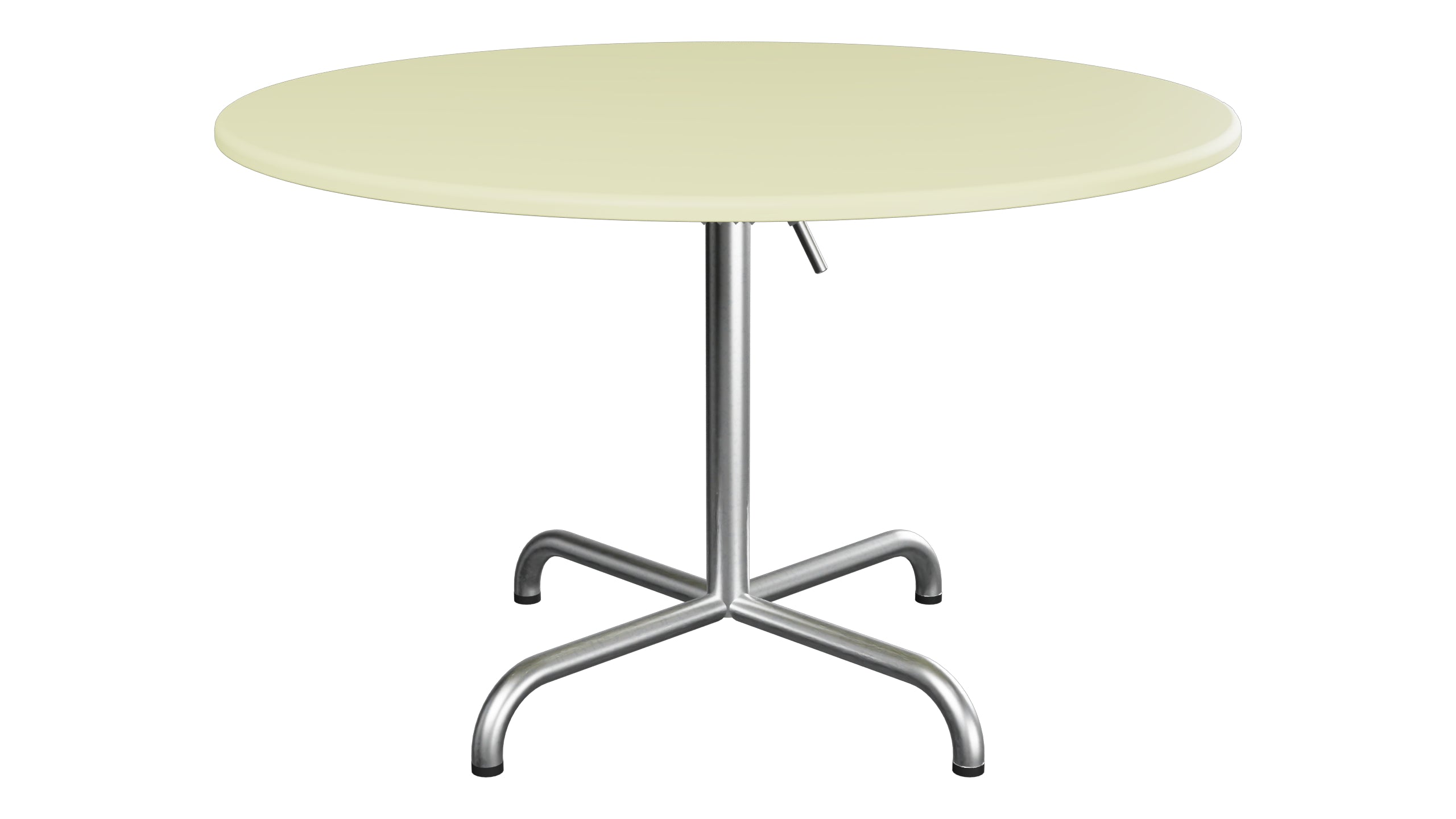 Davos Glasfaser-Salontisch ø100 / 62 klappbar in Buchsbaumgelb präsentiert im Onlineshop von KAQTU Design AG. Beistelltisch Outdoor ist von Schaffner