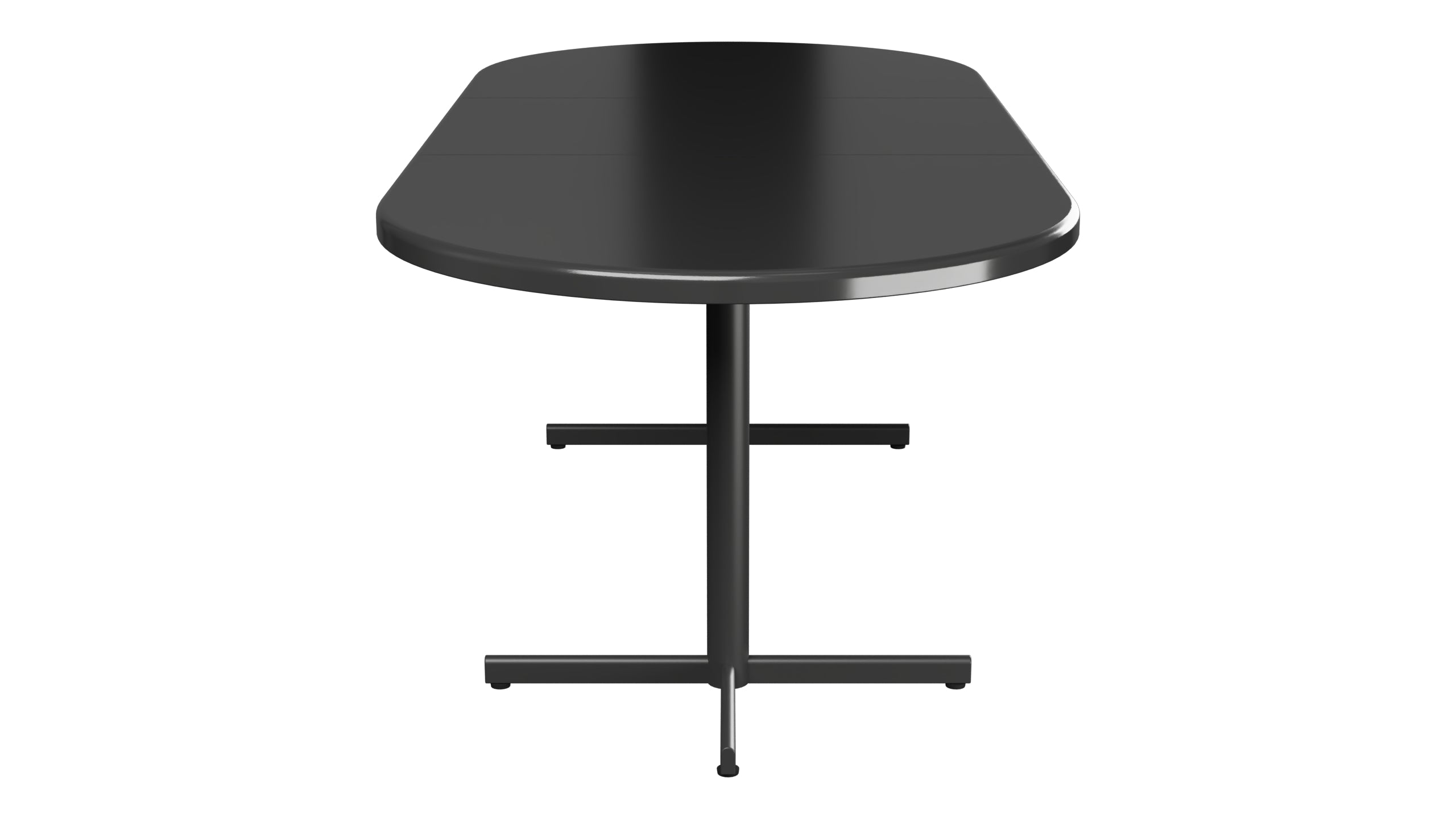Bodensee Glasfaser-Gartentisch 160/218x95 oval klappbar, ausziehbar in Anthrazit präsentiert im Onlineshop von KAQTU Design AG. Gartentisch ist von Schaffner