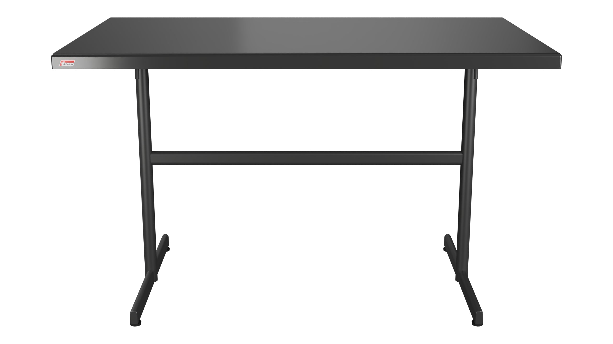 Bodensee Glasfaser-Gartentisch 120x70 klappbar in Anthrazit präsentiert im Onlineshop von KAQTU Design AG. Gartentisch ist von Schaffner