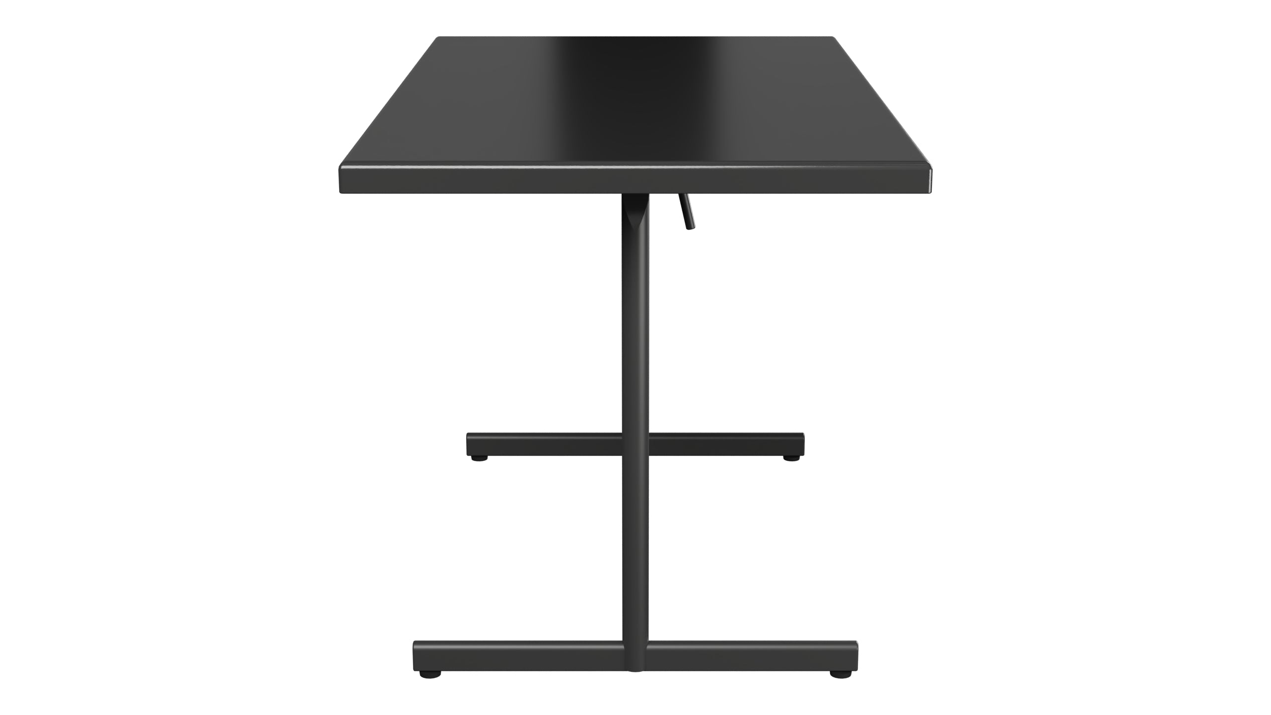Bodensee Glasfaser-Gartentisch 120x70 klappbar in Anthrazit präsentiert im Onlineshop von KAQTU Design AG. Gartentisch ist von Schaffner