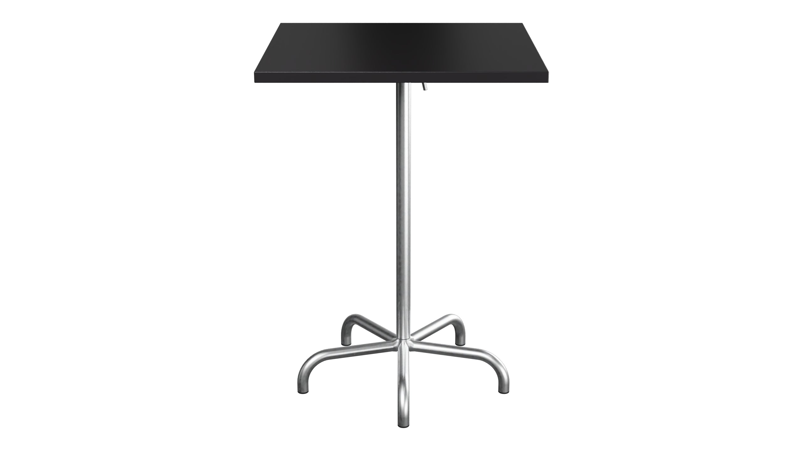 Säntis Metall-Stehtisch Outdoor 80x80 /110 klappbar in Schwarz präsentiert im Onlineshop von KAQTU Design AG. Hochtisch Outdoor ist von Schaffner