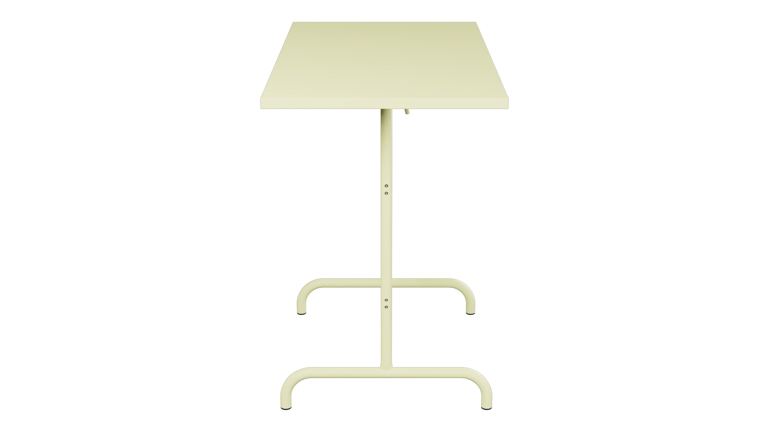 Säntis Metall-Stehtisch Outdoor 130x70 /110 klappbar in Buchsbaumgelb präsentiert im Onlineshop von KAQTU Design AG. Hochtisch Outdoor ist von Schaffner
