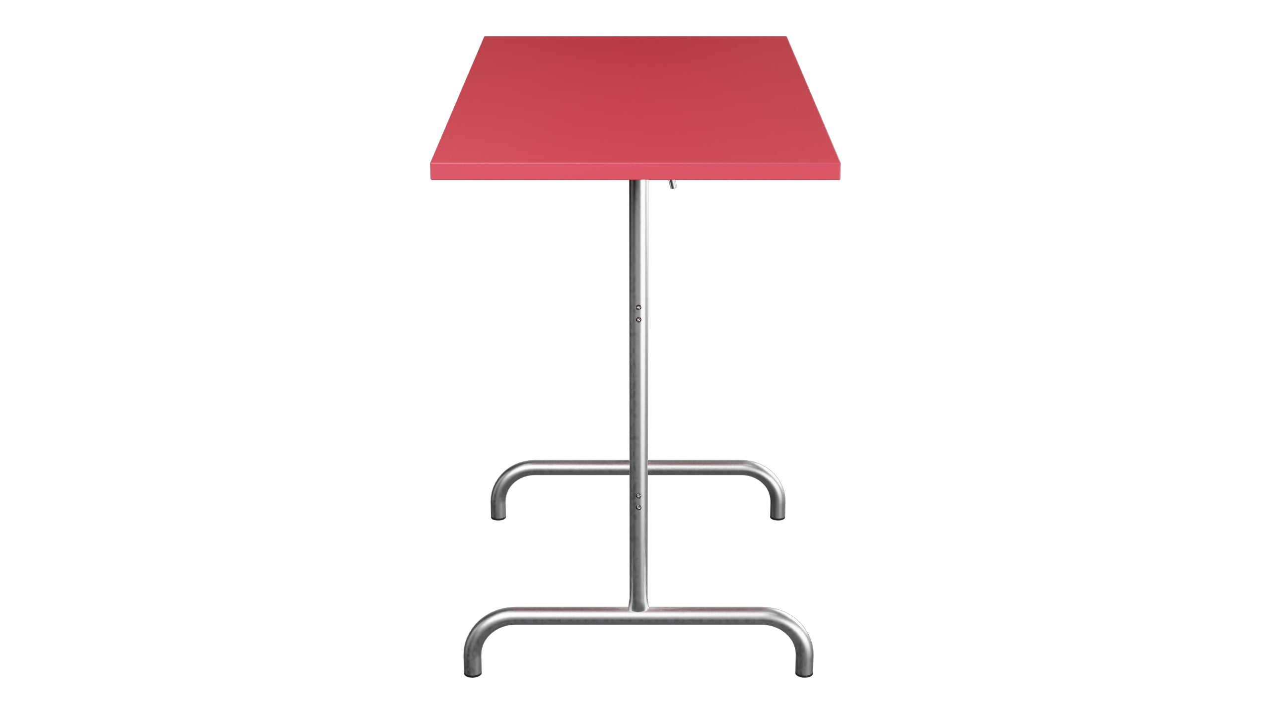 Säntis Metall-Stehtisch Outdoor 130x70 /110 klappbar in Ahornrot präsentiert im Onlineshop von KAQTU Design AG. Hochtisch Outdoor ist von Schaffner