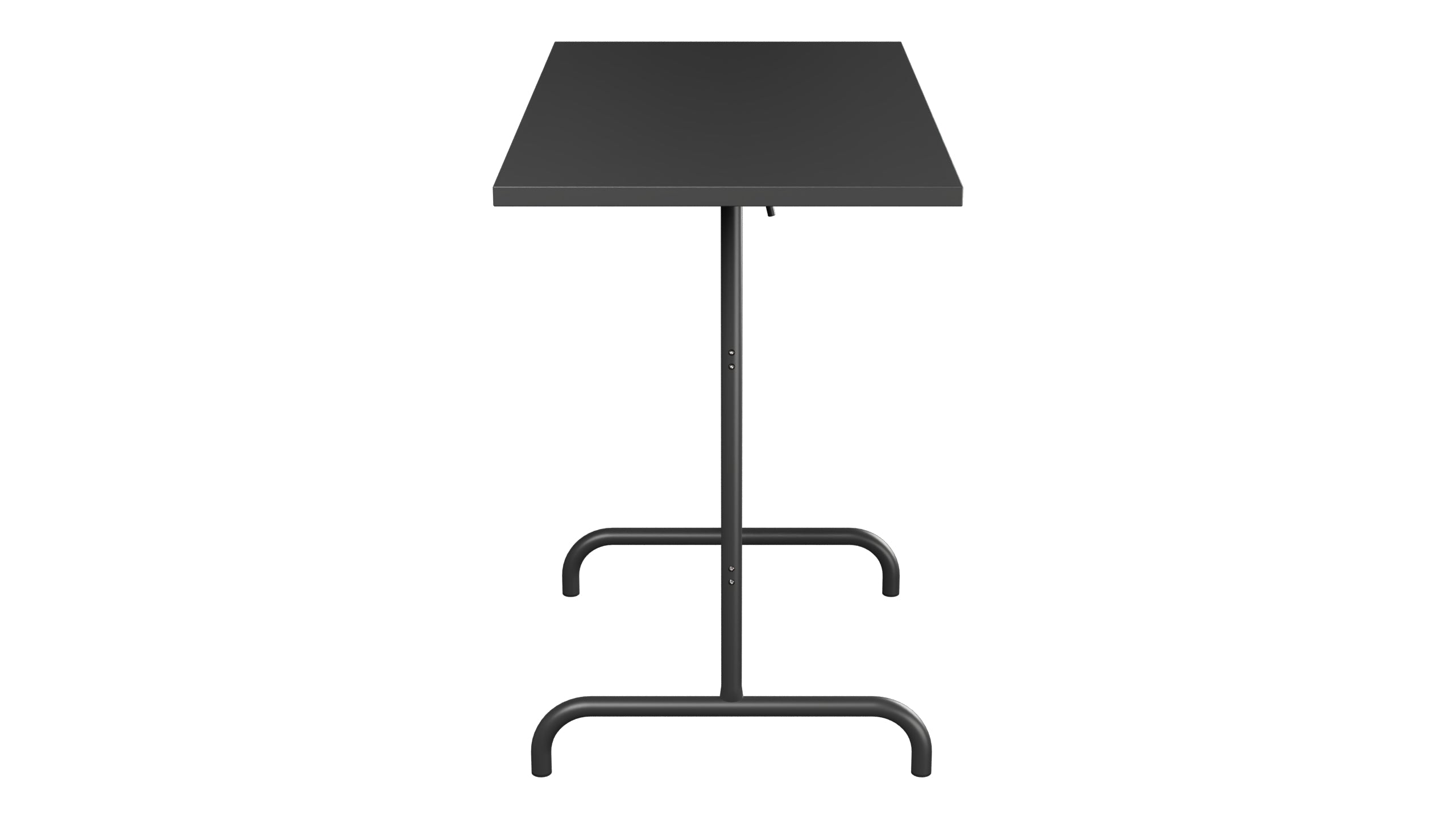 Säntis Metall-Stehtisch Outdoor 130x70 /110 klappbar in Anthrazit präsentiert im Onlineshop von KAQTU Design AG. Hochtisch Outdoor ist von Schaffner