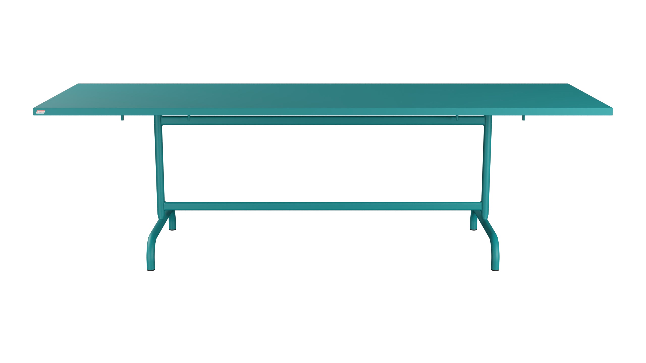 Säntis Metall-Gartentisch 240x80 klappbar in Kaliblau präsentiert im Onlineshop von KAQTU Design AG. Gartentisch ist von Schaffner