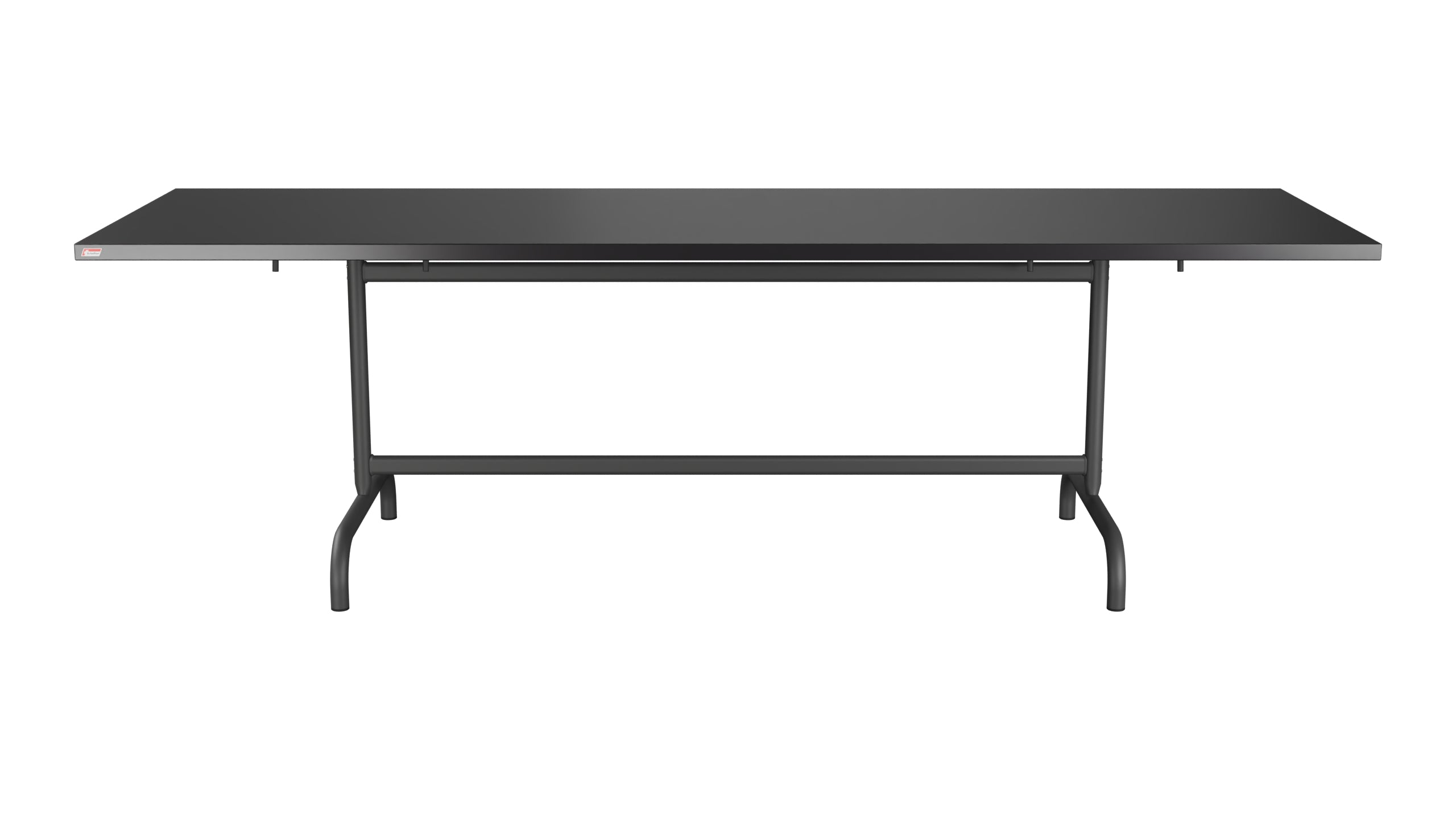 Säntis Metall-Gartentisch 240x80 klappbar in Schwarz präsentiert im Onlineshop von KAQTU Design AG. Gartentisch ist von Schaffner
