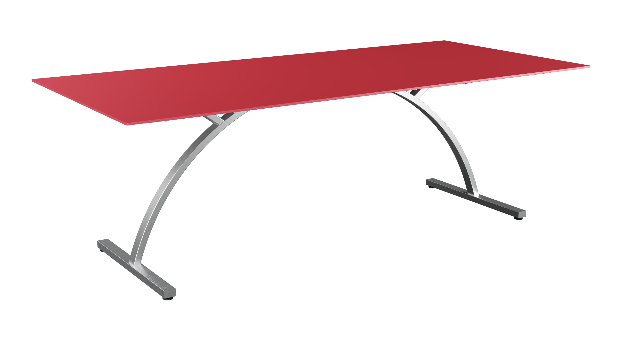 Bernardino Gartentisch aus Glasfaser 220x100 klappbar in Ahornrot präsentiert im Onlineshop von KAQTU Design AG. Gartentisch ist von Schaffner