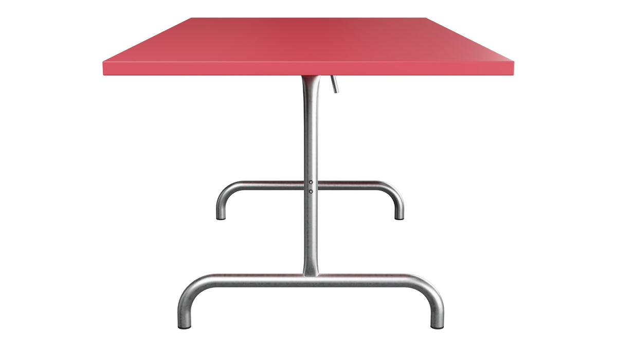 Säntis Metall-Gartentisch 165x90 klappbar in Ahornrot präsentiert im Onlineshop von KAQTU Design AG. Gartentisch ist von Schaffner