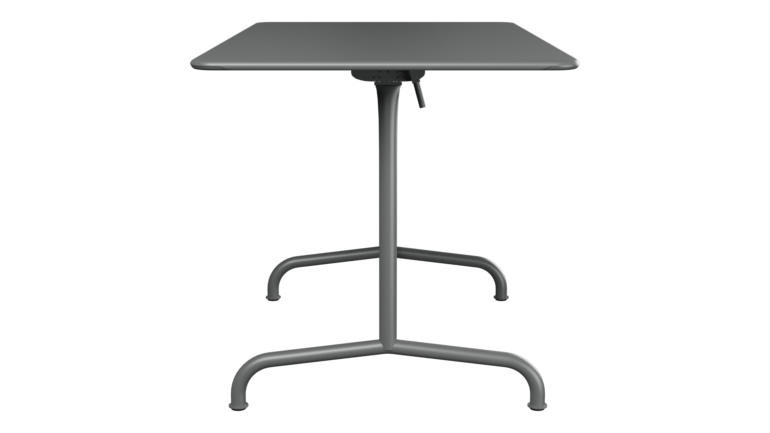 Rigi Metall-Gartentisch 120x70 klappbar in Graphit präsentiert im Onlineshop von KAQTU Design AG. Gartentisch ist von Schaffner