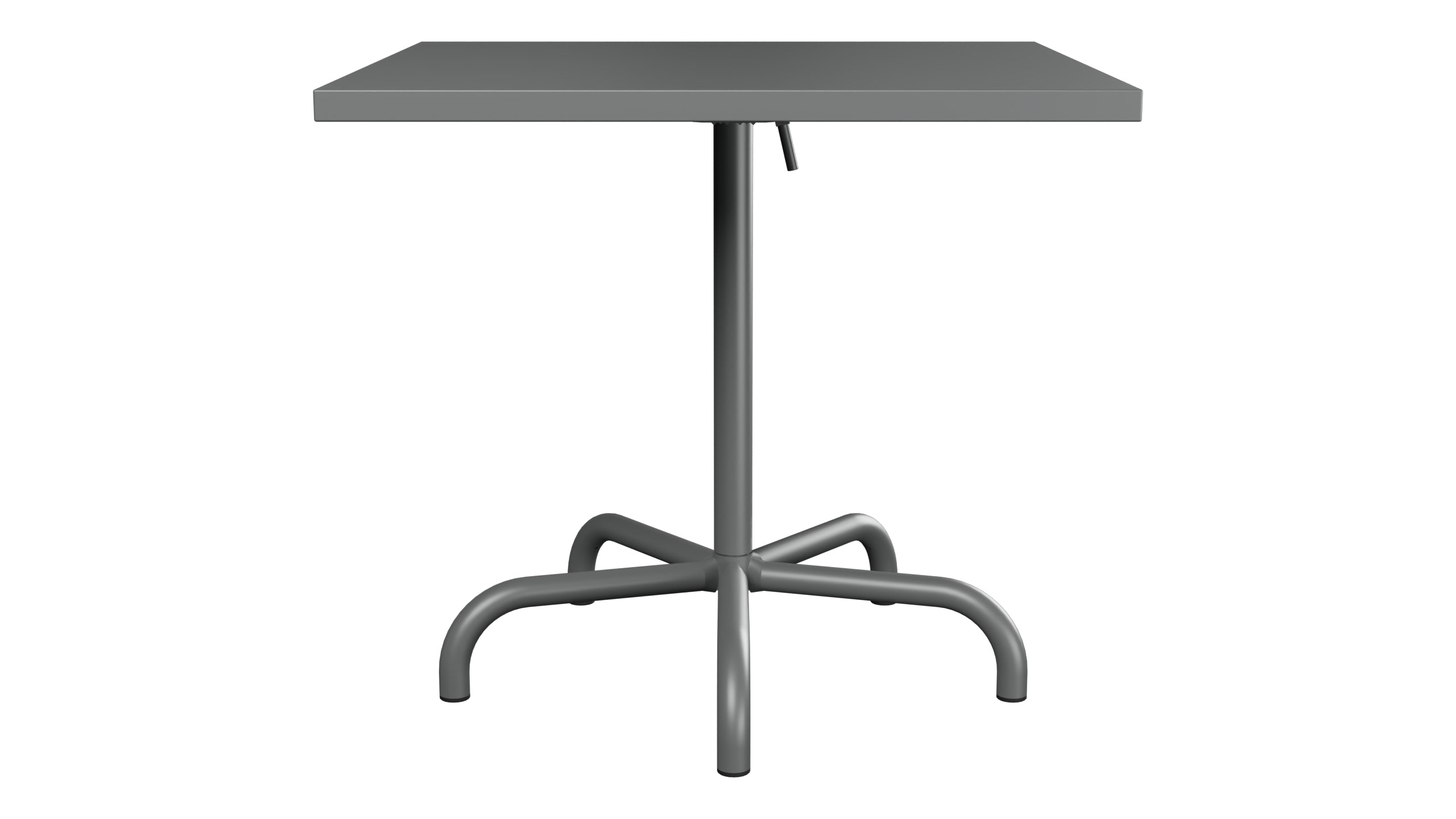 Säntis Metall-Gartentisch 80x80 klappbar in Graphit präsentiert im Onlineshop von KAQTU Design AG. Gartentisch ist von Schaffner