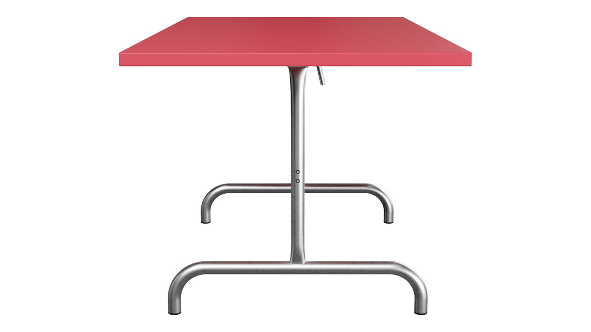 Säntis Metall-Gartentisch 140x80 klappbar in Ahornrot präsentiert im Onlineshop von KAQTU Design AG. Gartentisch ist von Schaffner
