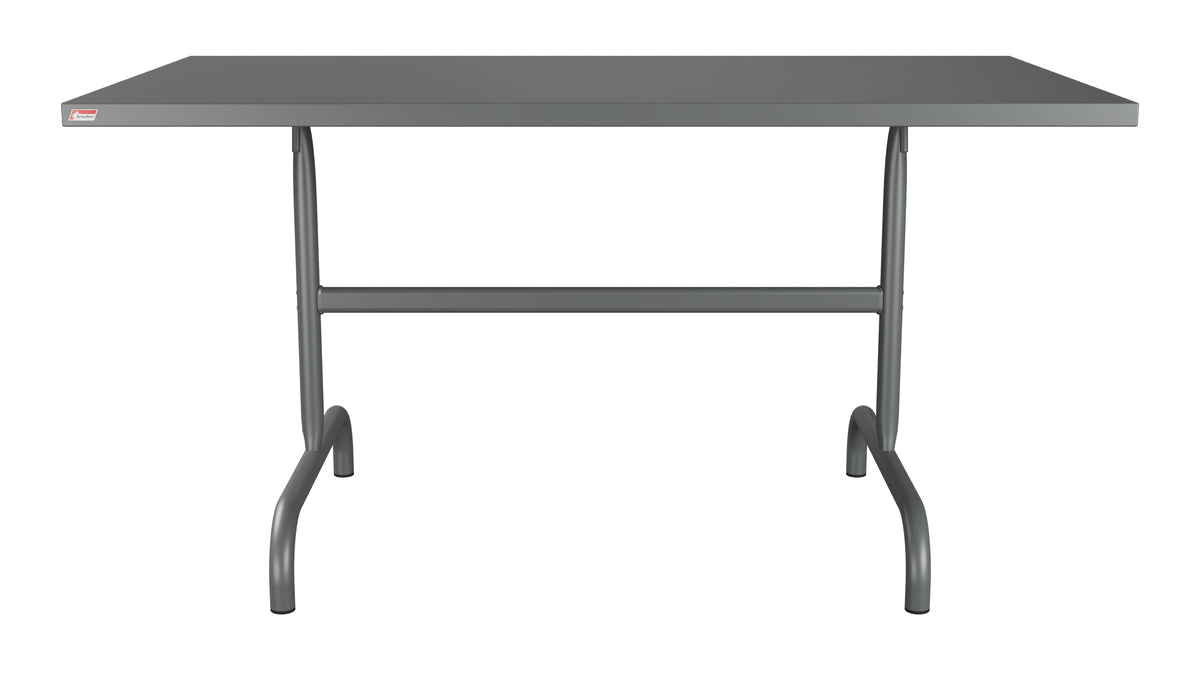 Säntis Metall-Gartentisch 140x80 klappbar in Graphit präsentiert im Onlineshop von KAQTU Design AG. Gartentisch ist von Schaffner