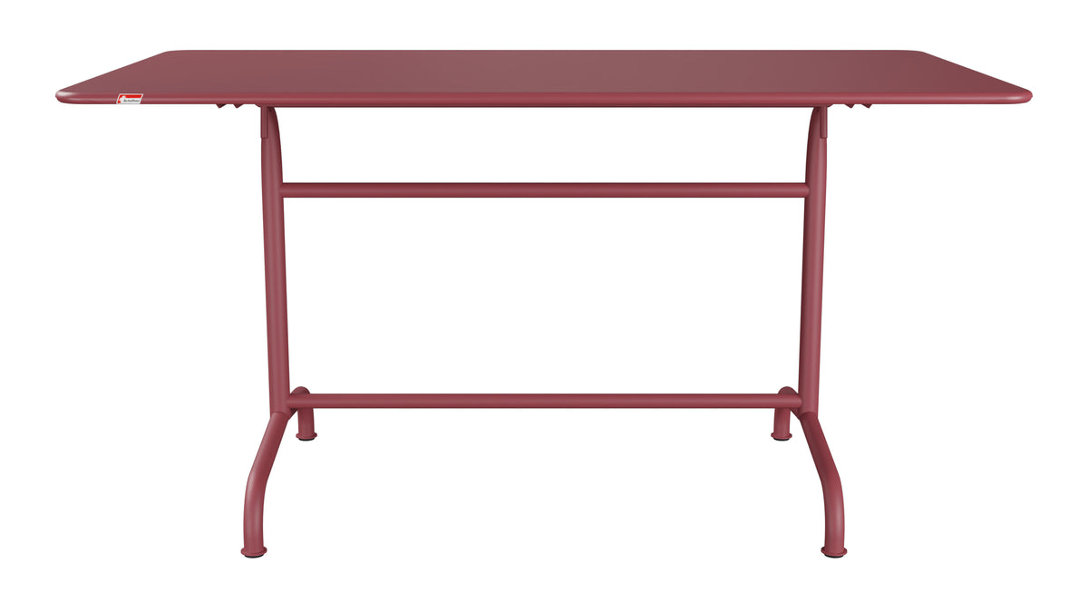 Rigi Metall-Gartentisch 140x80 klappbar in Bordeaux präsentiert im Onlineshop von KAQTU Design AG. Gartentisch ist von Schaffner