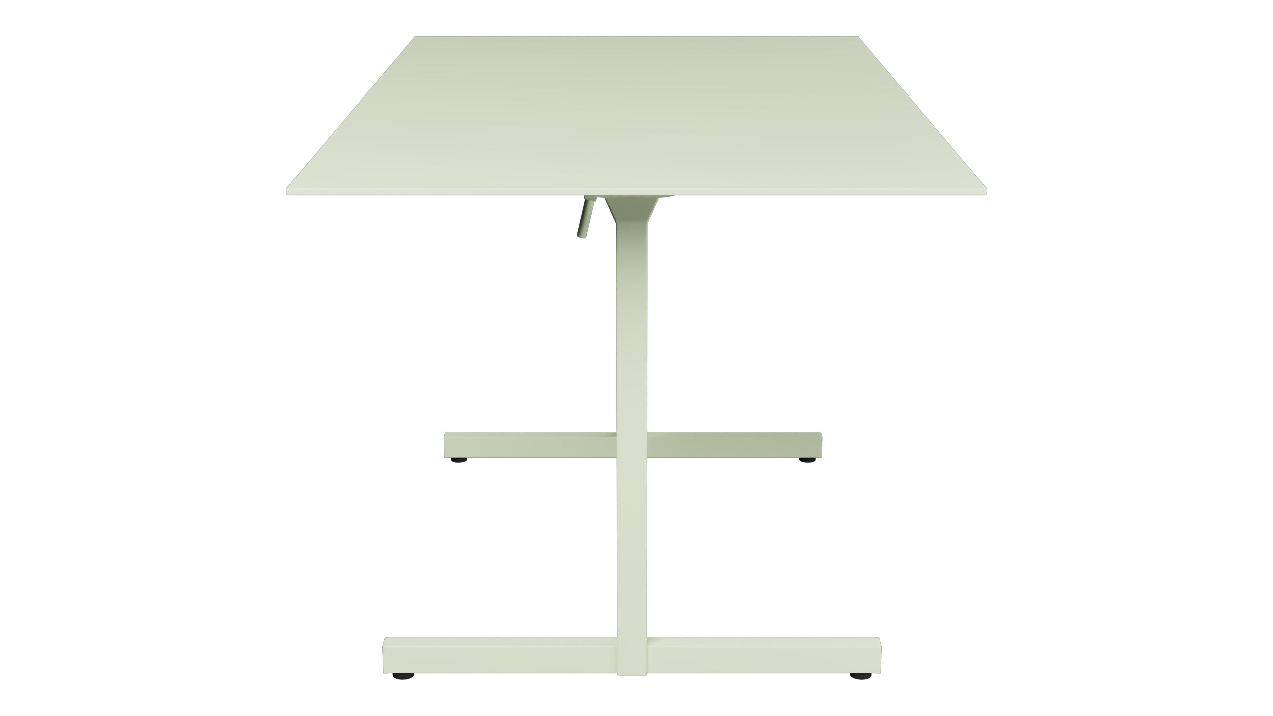 Luzern Glasfaser-Gartentisch Decor 140x80 klappbar in Pastellgrün präsentiert im Onlineshop von KAQTU Design AG. Gartentisch ist von Schaffner