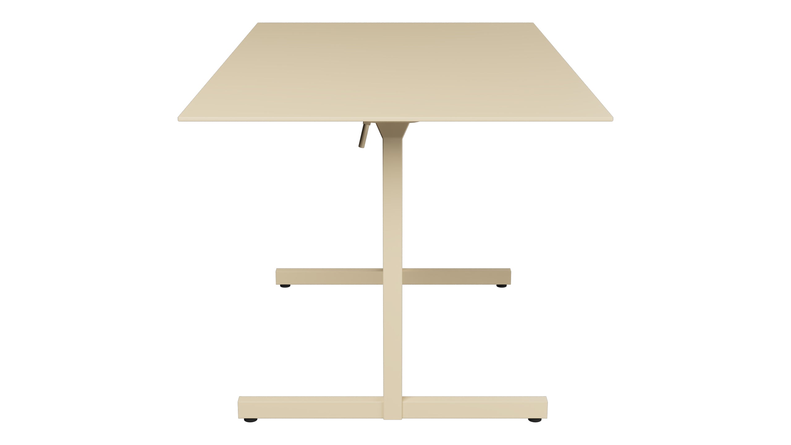 Luzern Glasfaser-Gartentisch Decor 140x80 klappbar in Pastellbraun präsentiert im Onlineshop von KAQTU Design AG. Gartentisch ist von Schaffner